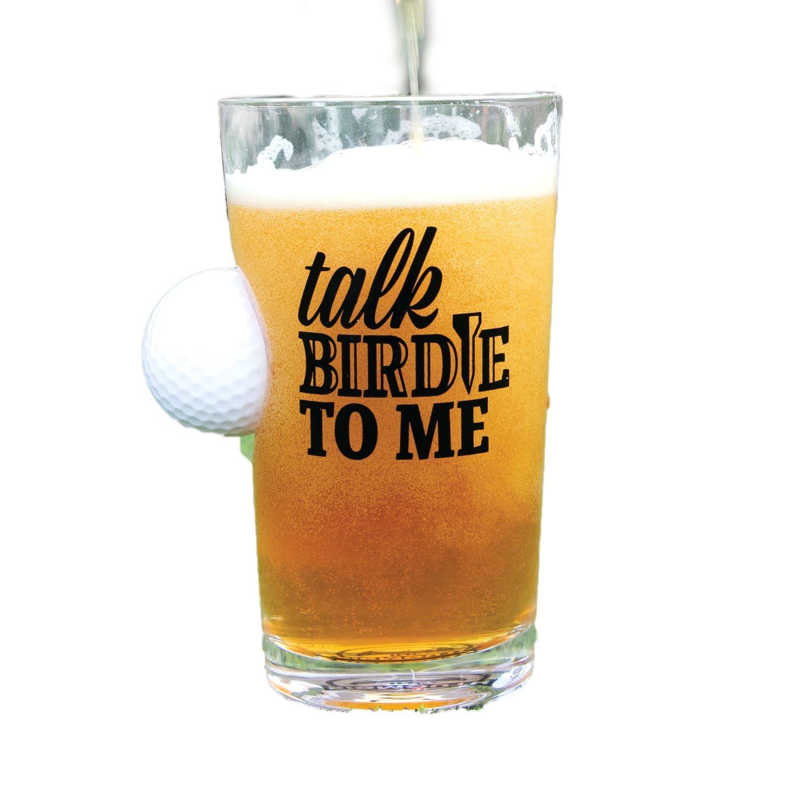 BigMouth Hole in One Beer Glass