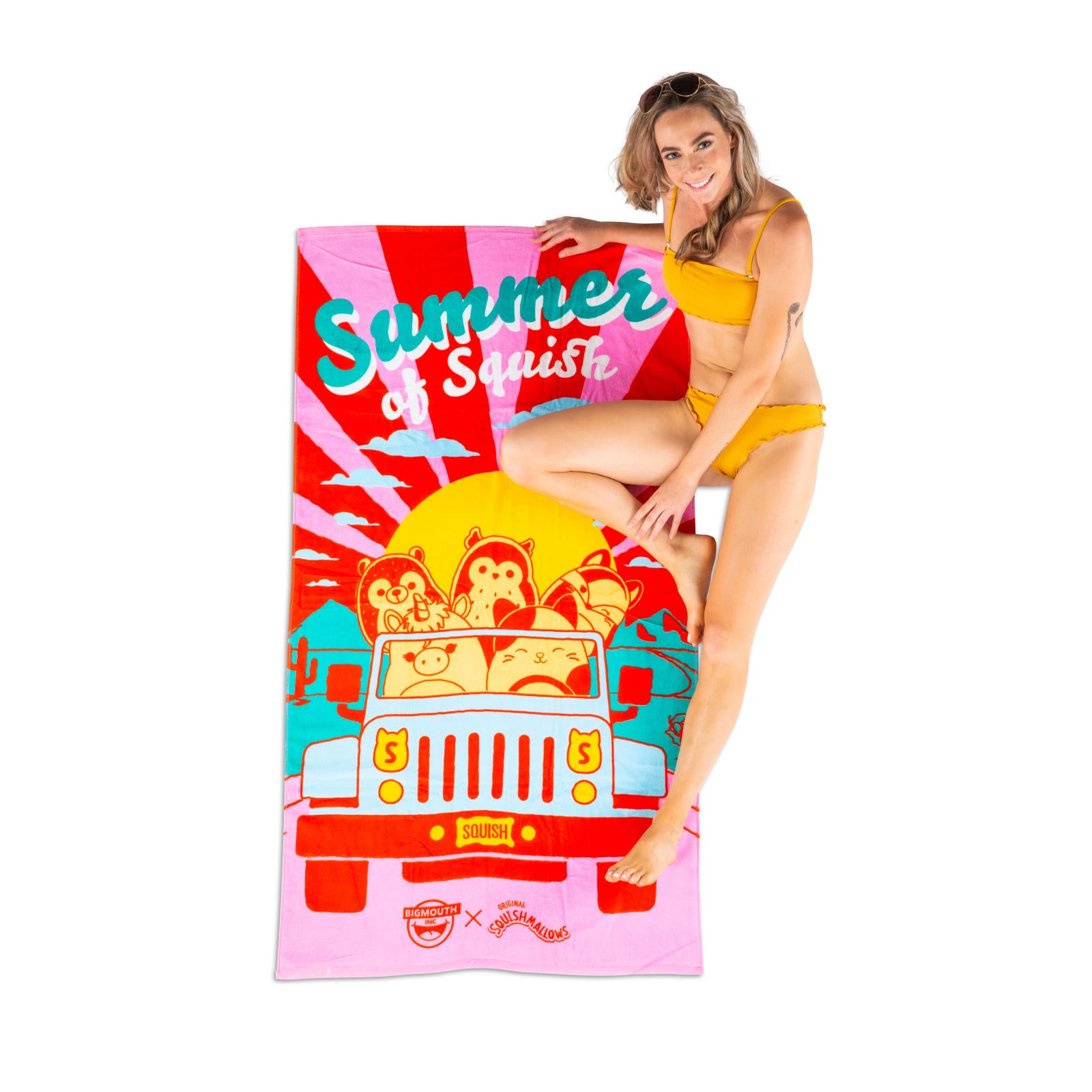 BigMouth x Squishmallows Summer of Squish Beach Towel