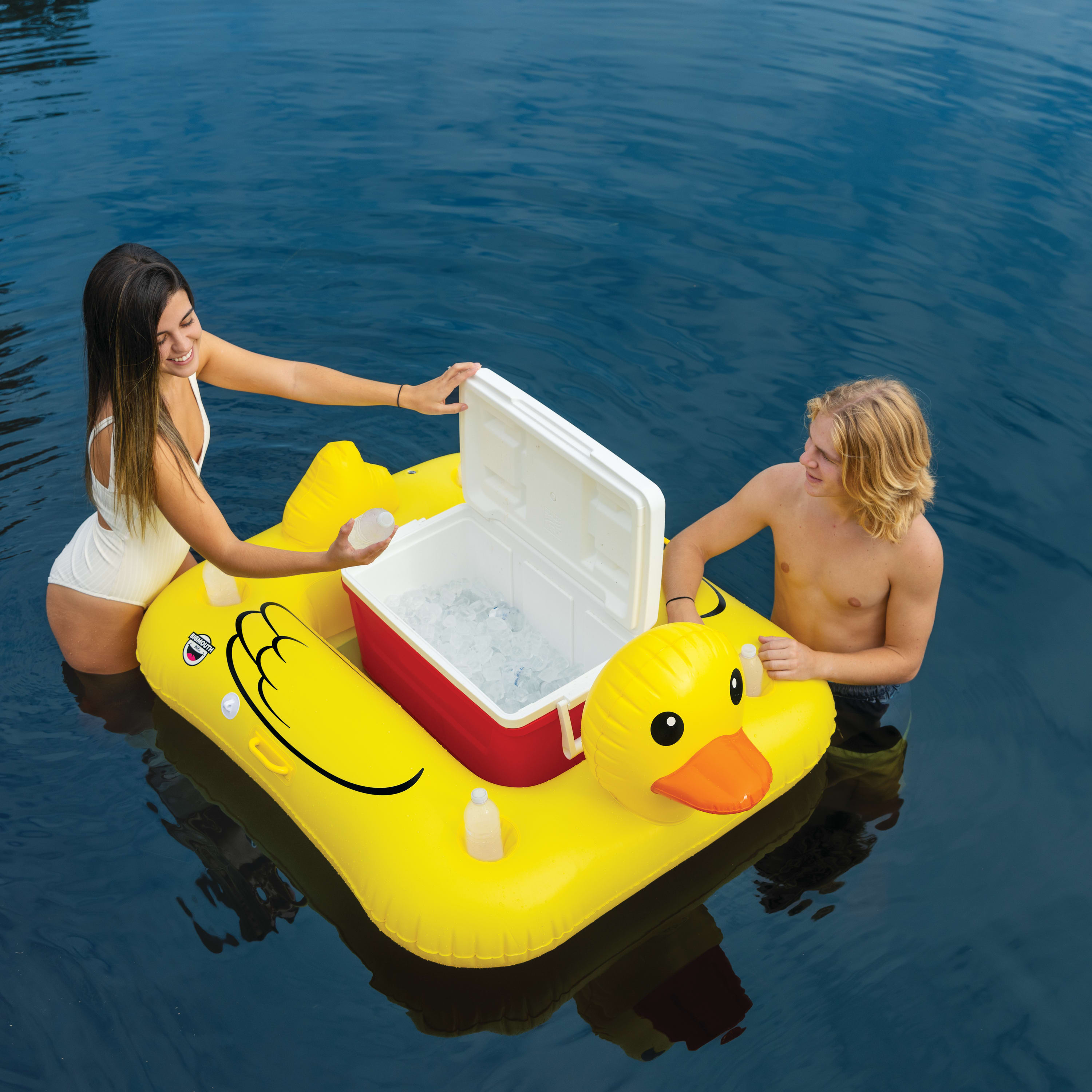 Floating Rubber Duck  Beverage Cooler