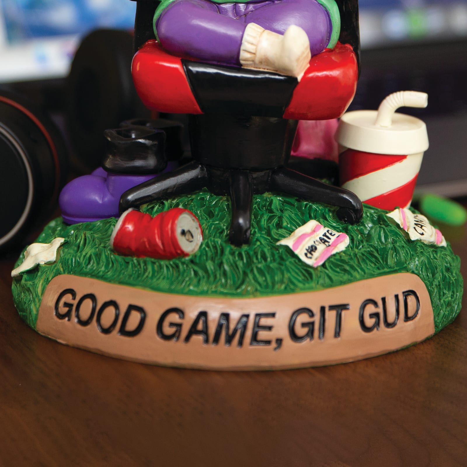 BigMouth Gamer Garden Gnome