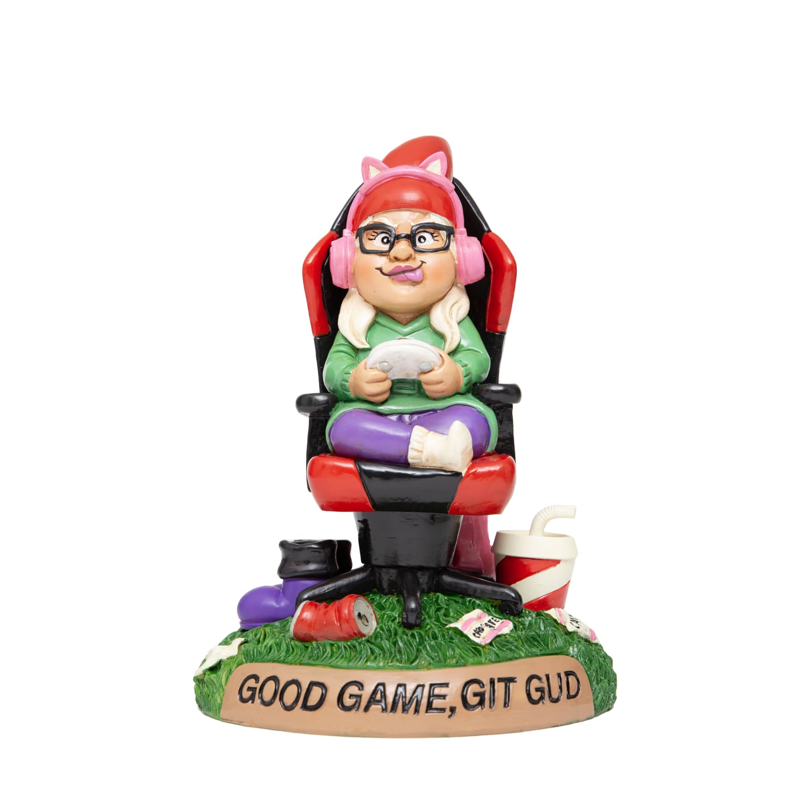 BigMouth Gamer Garden Gnome