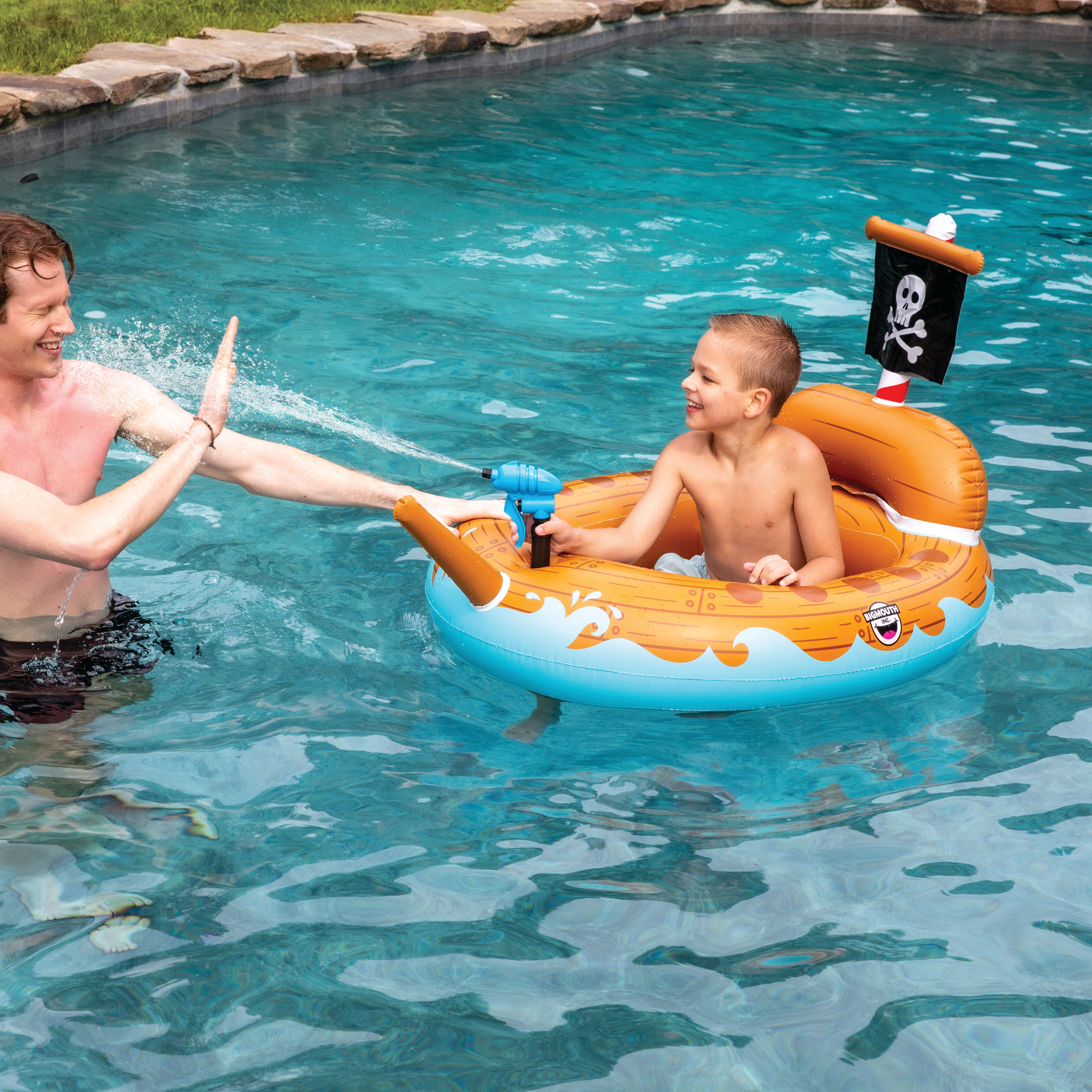 Pirate ship pool hot sale float