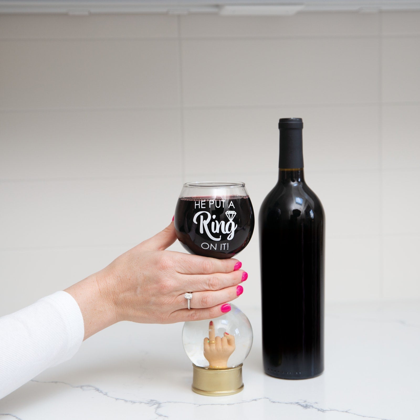 BigMouth Inc. Wine Glass - Thumbnail 2