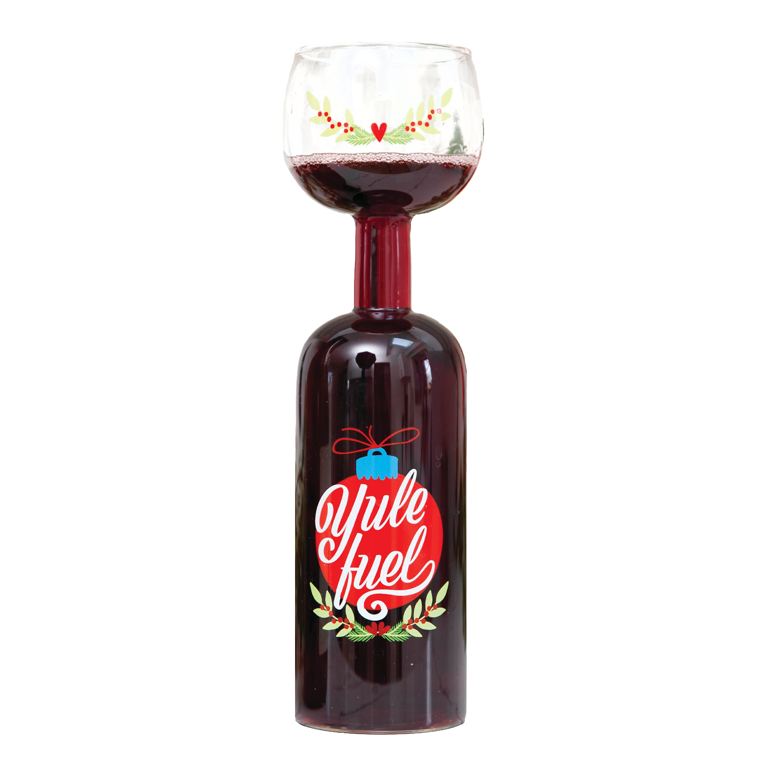 BigMouth 'Yule Fuel' Giant Wine Glass