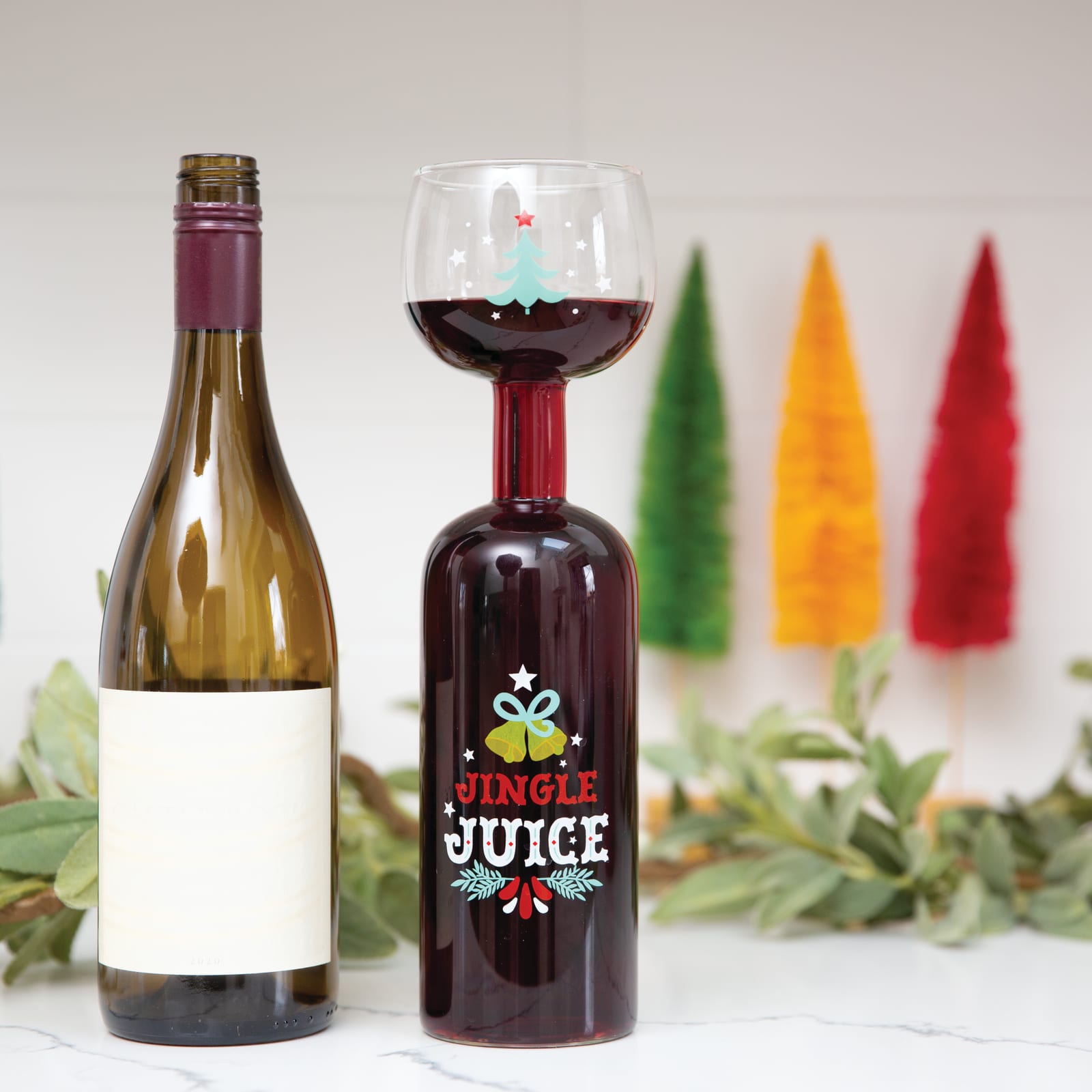 BigMouth 'Jingle Juice' Wine Glass
