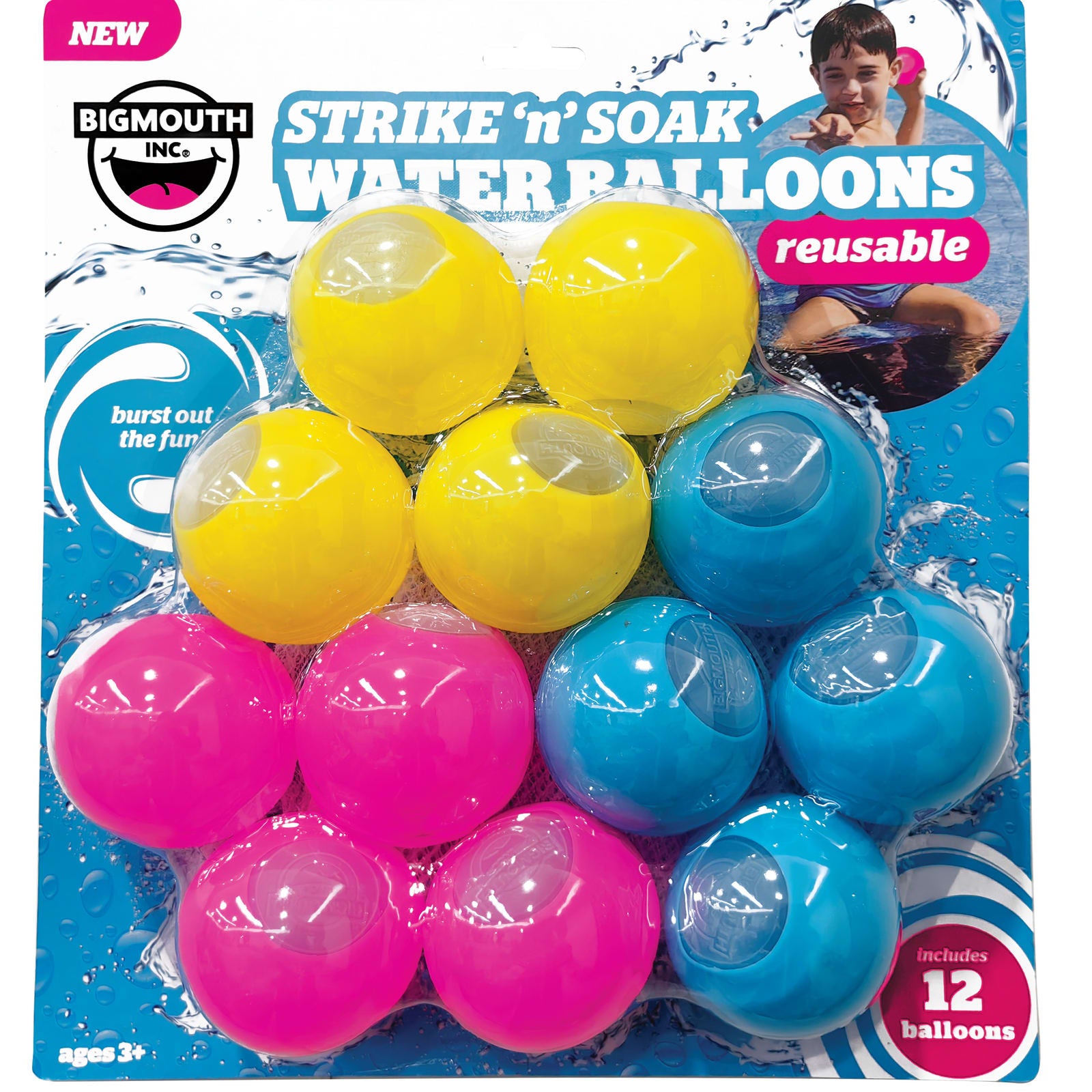 Eco-Friendly Quick-Fill Reusable Water Balloons