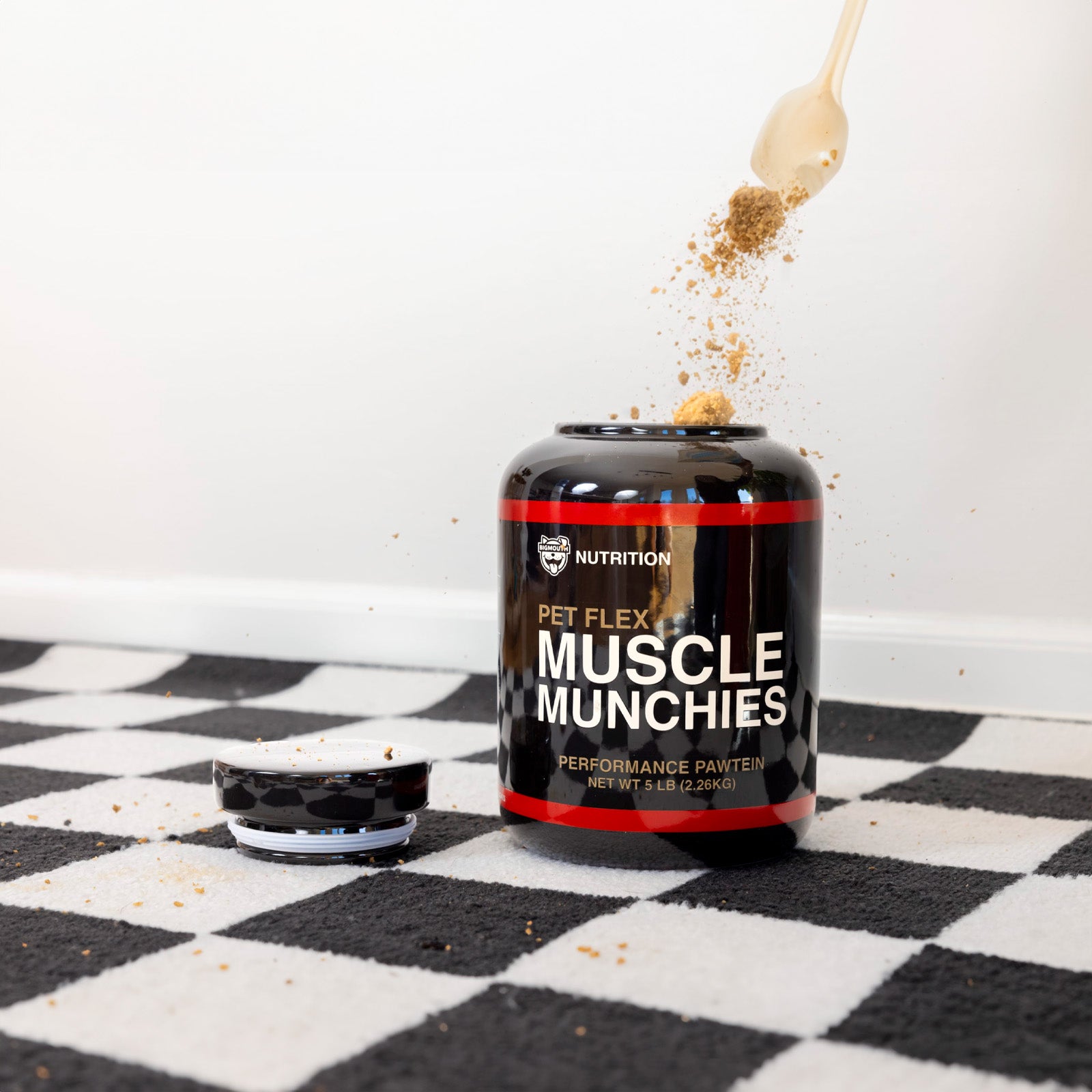 Muscle Munchies Treat Jar