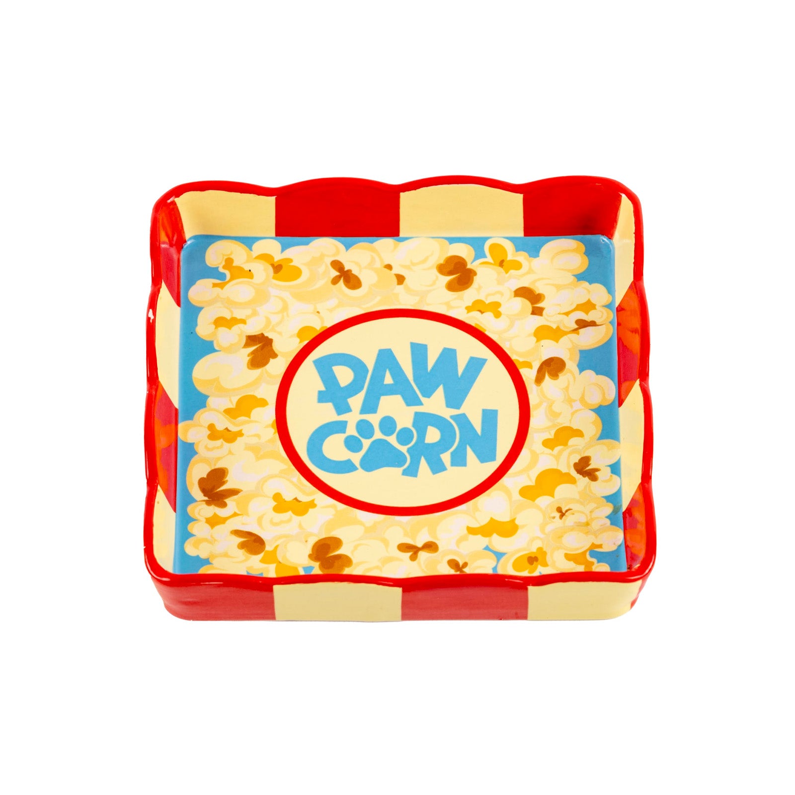 Paw-Corn Pet Plate