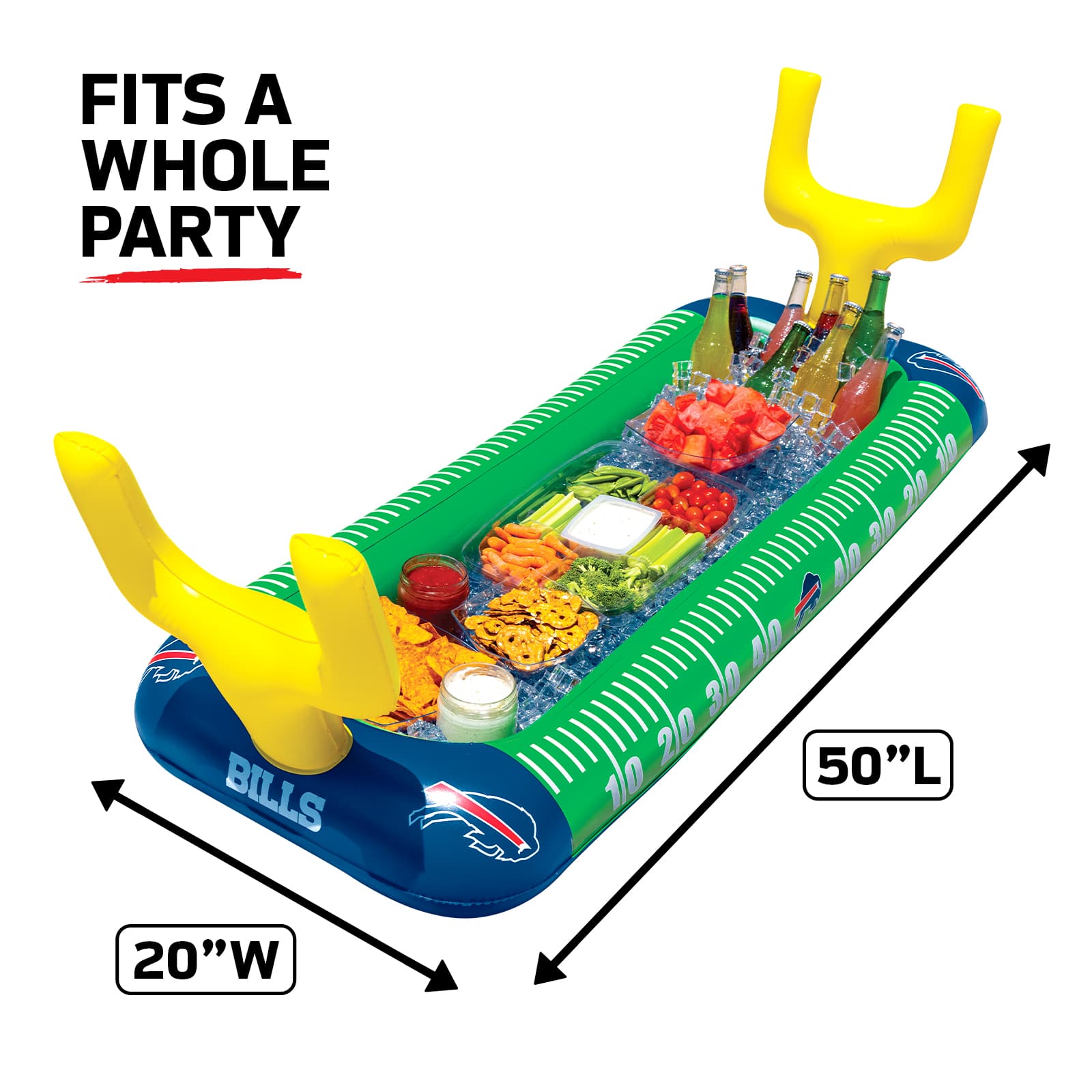 Buffalo Bills 4ft inflatable Buffet