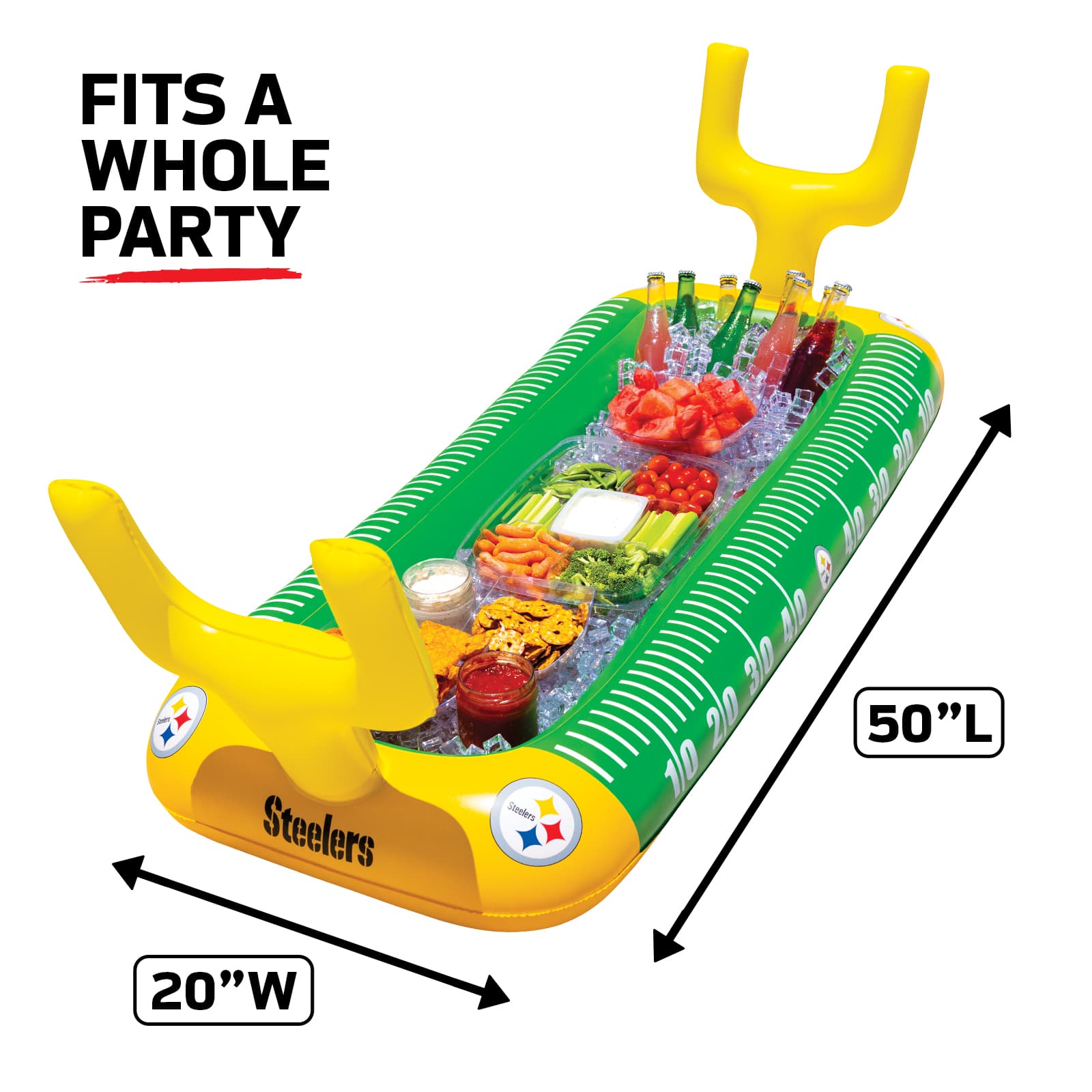 Pittsburgh Steelers 4ft inflatable Buffet