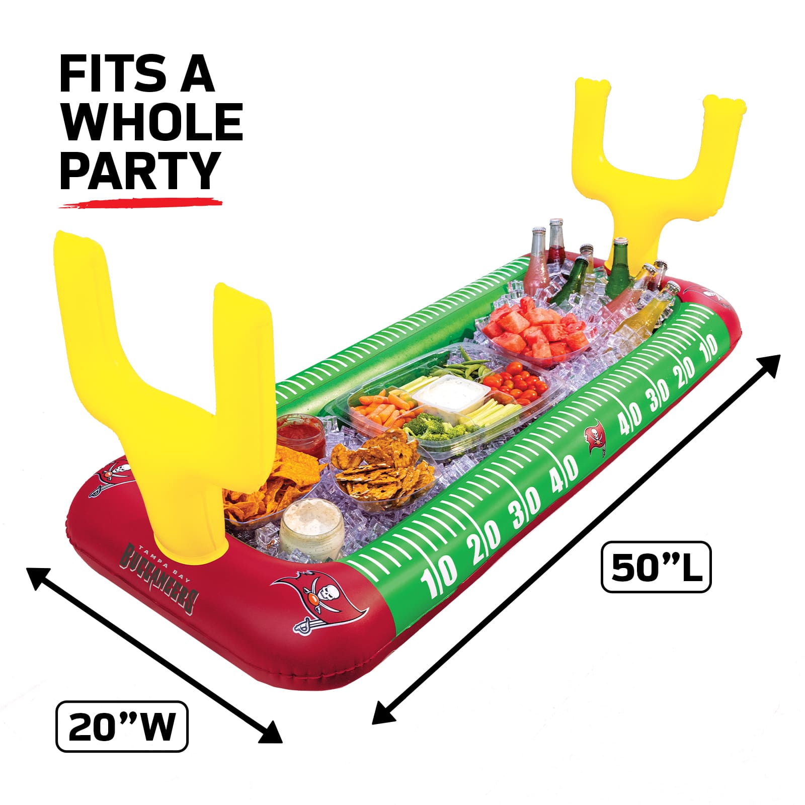 Tampa Bay Buccaneers 4ft inflatable Buffet