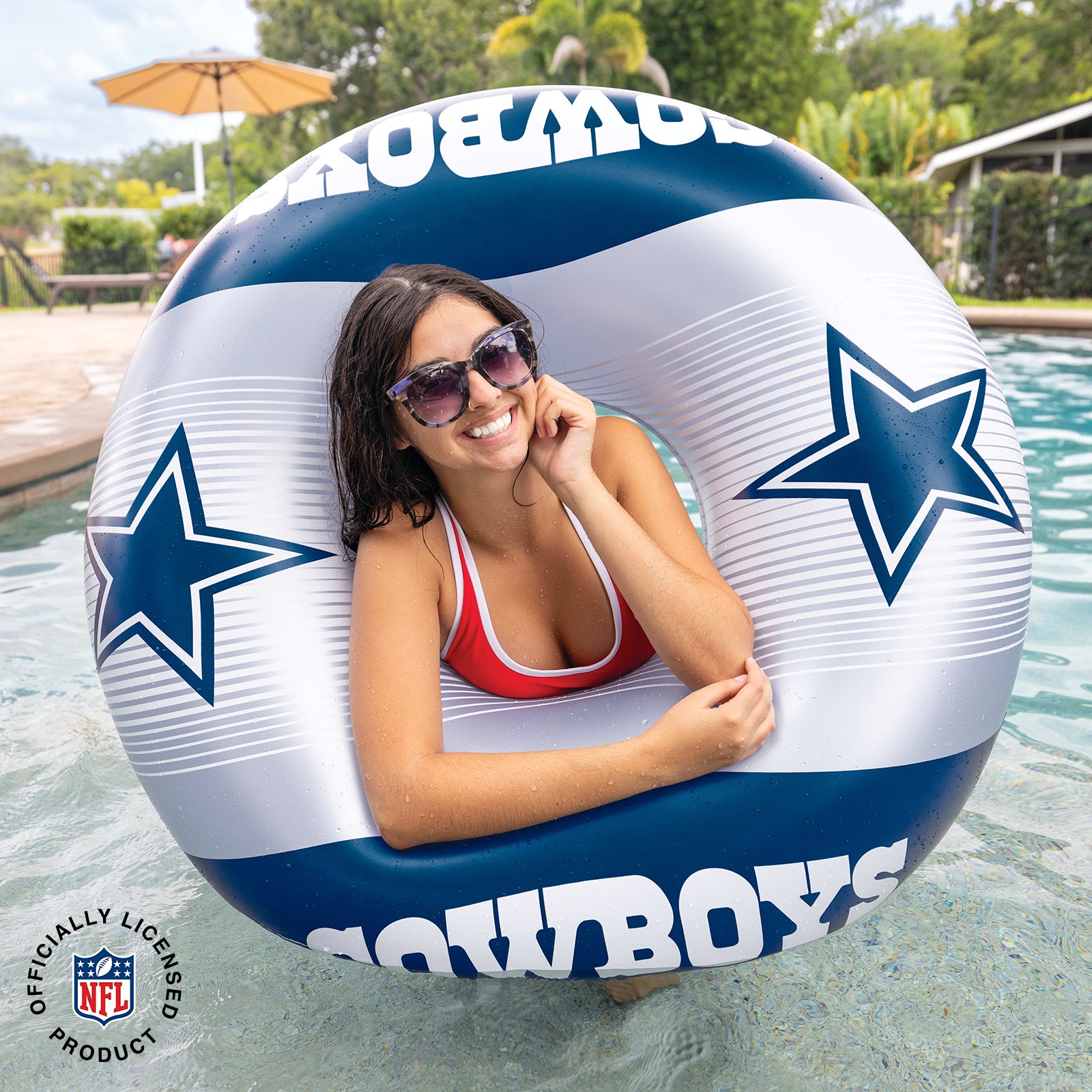 Dallas Cowboys 36 in ring pool float