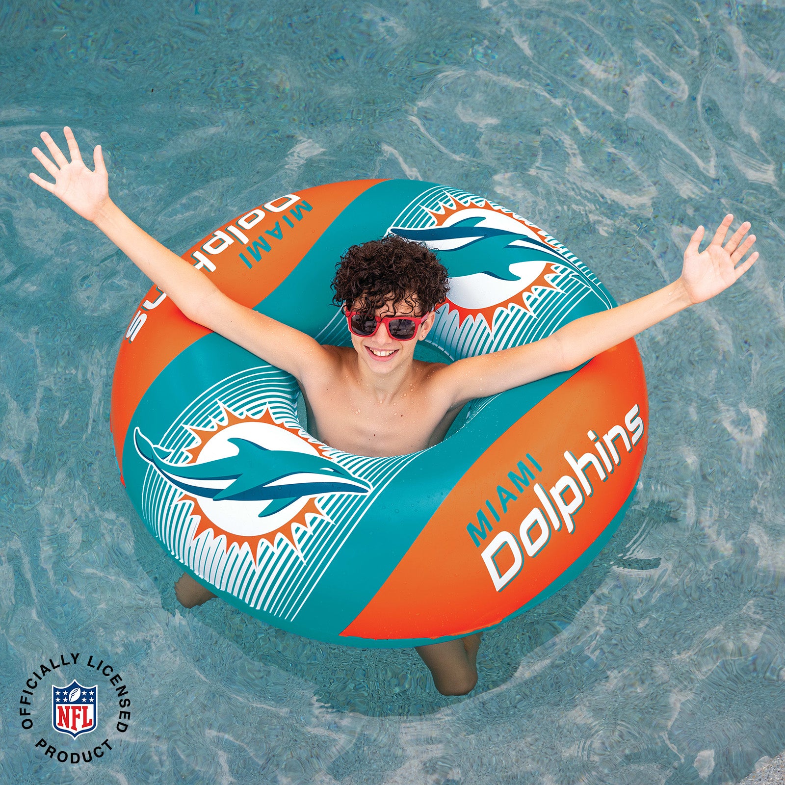 Miami Dolphins 36 in ring pool float