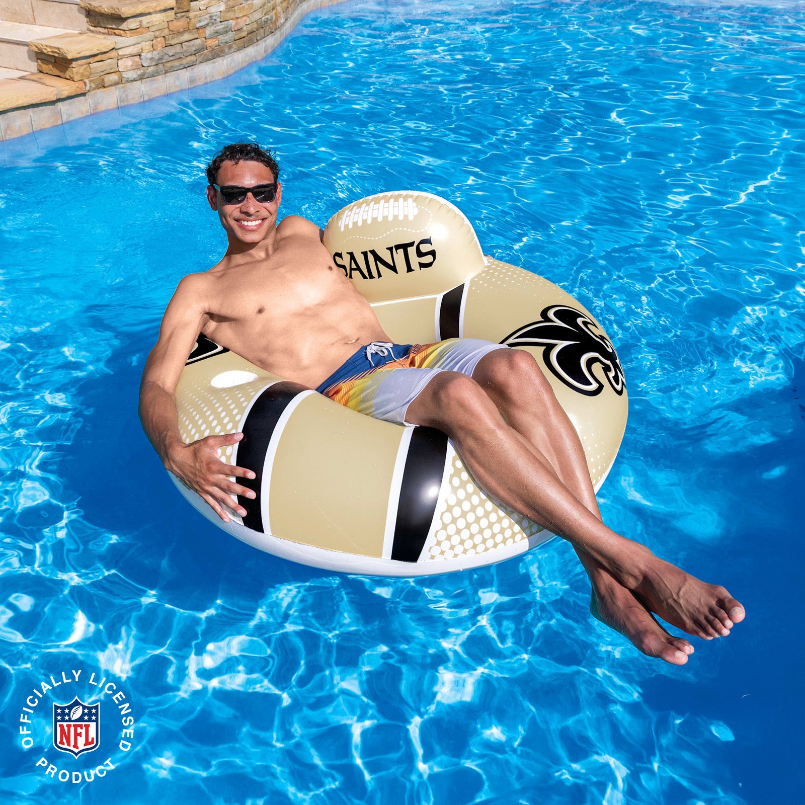 Deluxe NFL Pool Float – New Orleans Saints Edition