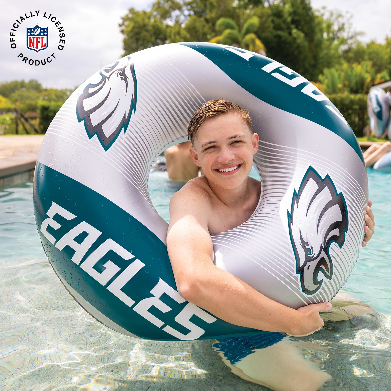 Philadelphia Eagles 36 in ring pool float