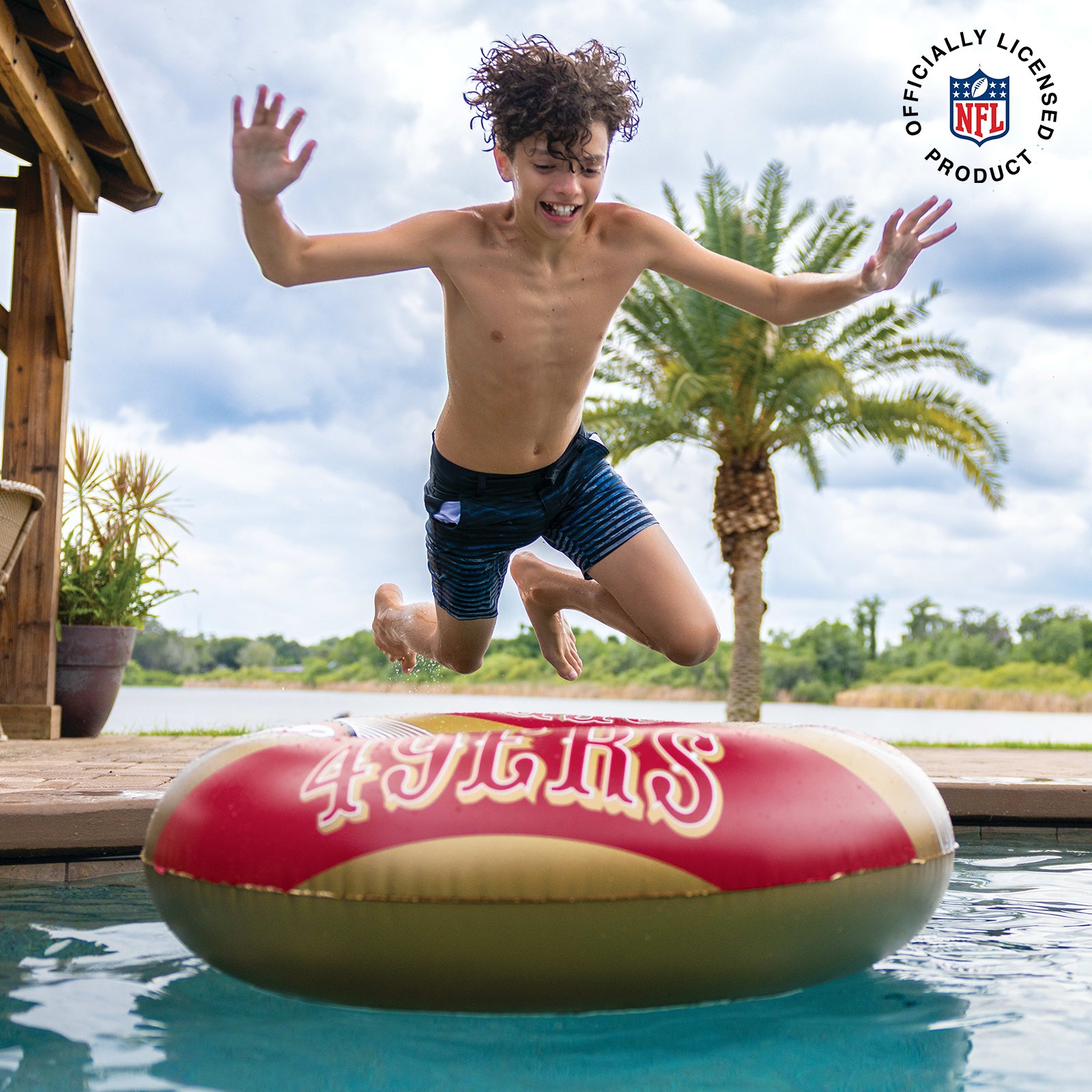 San Francisco 49ers 36in ring pool float