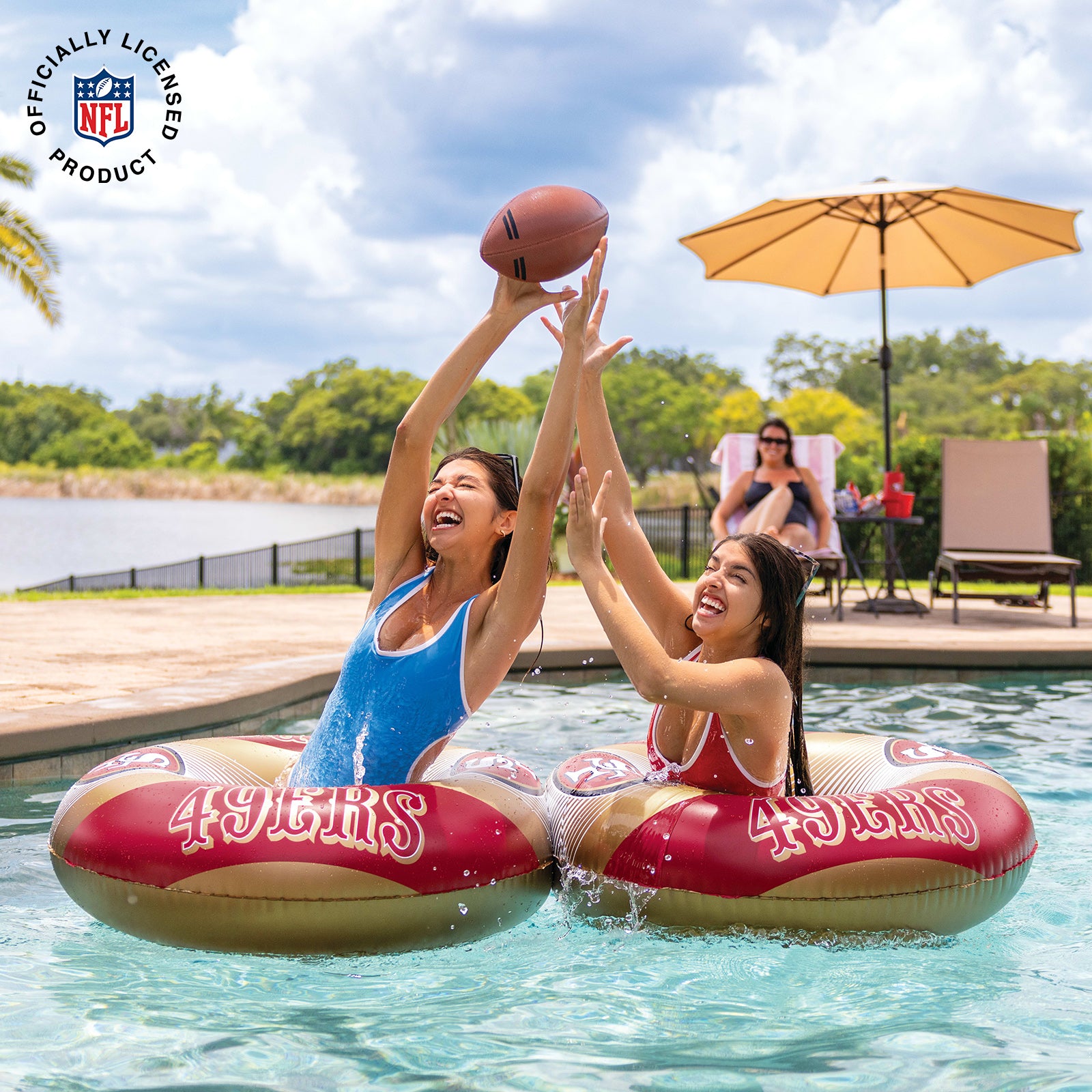 San Francisco 49ers 36in ring pool float