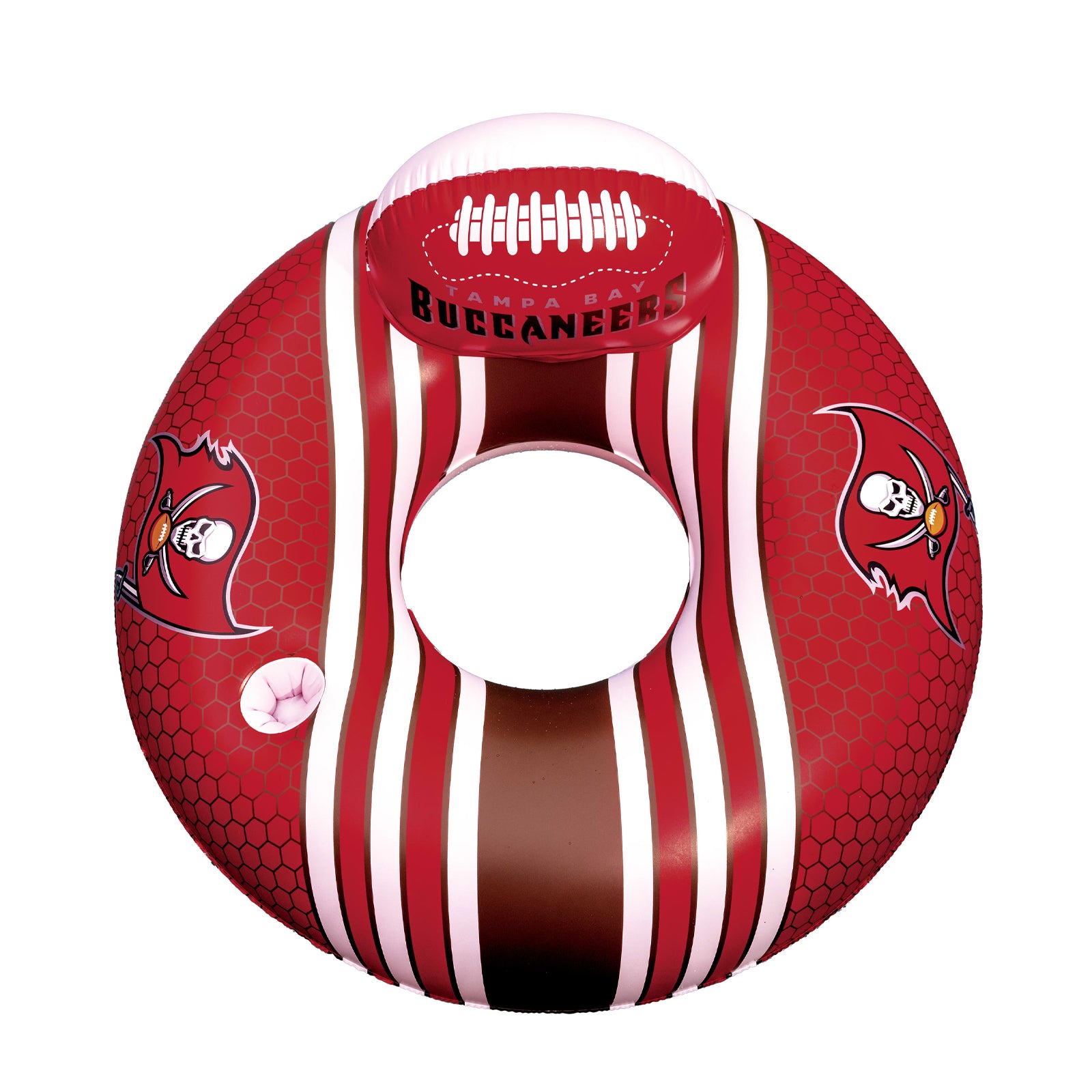 Tampa Bay Buccaneers 42 in Pool Float with cupholder and backrest