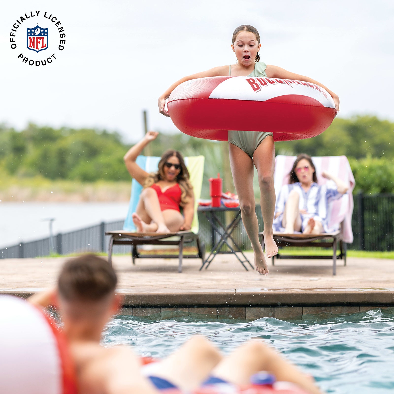Tampa Bay Buccaneers 36 in ring pool float