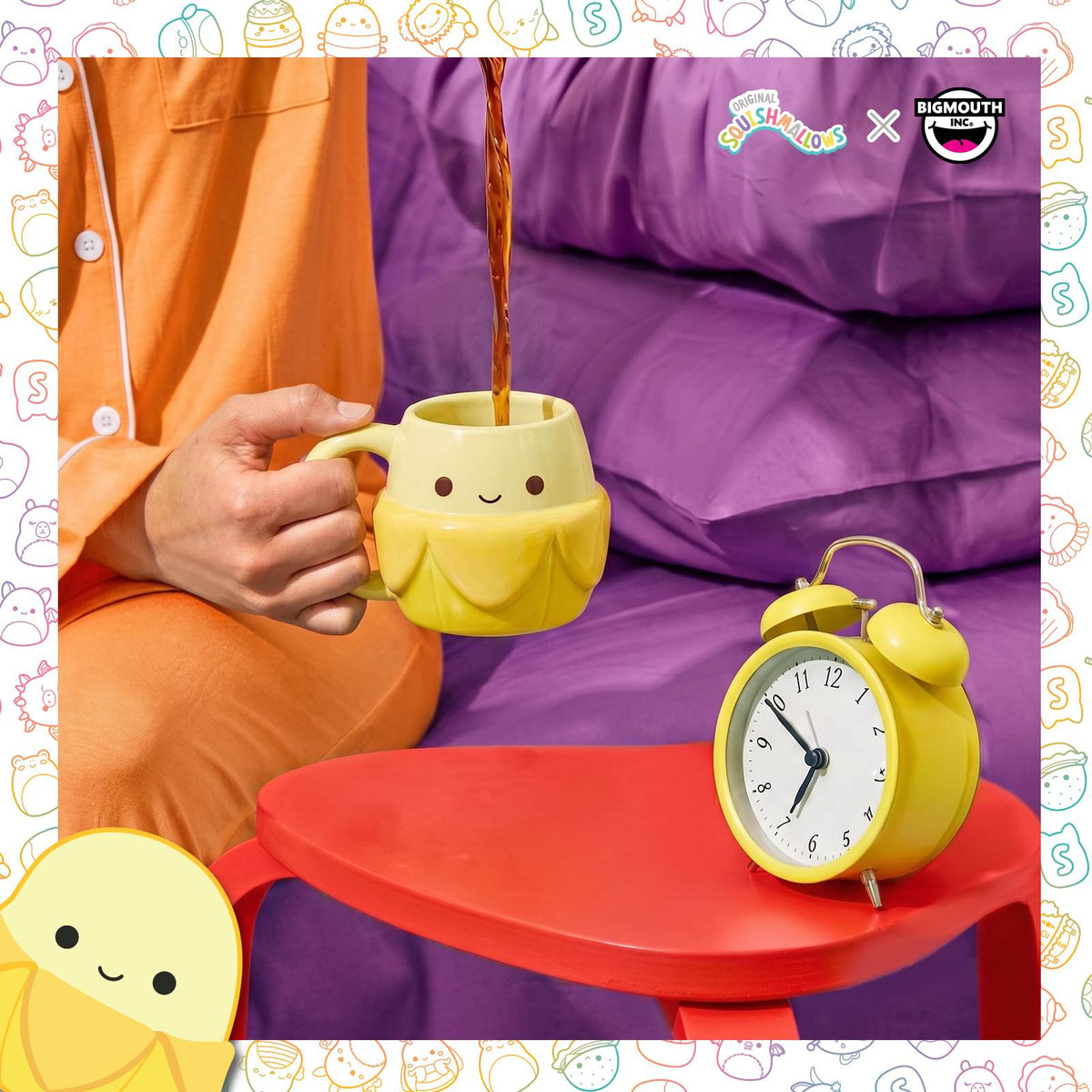 Squishmallows Junie the Banana Mug