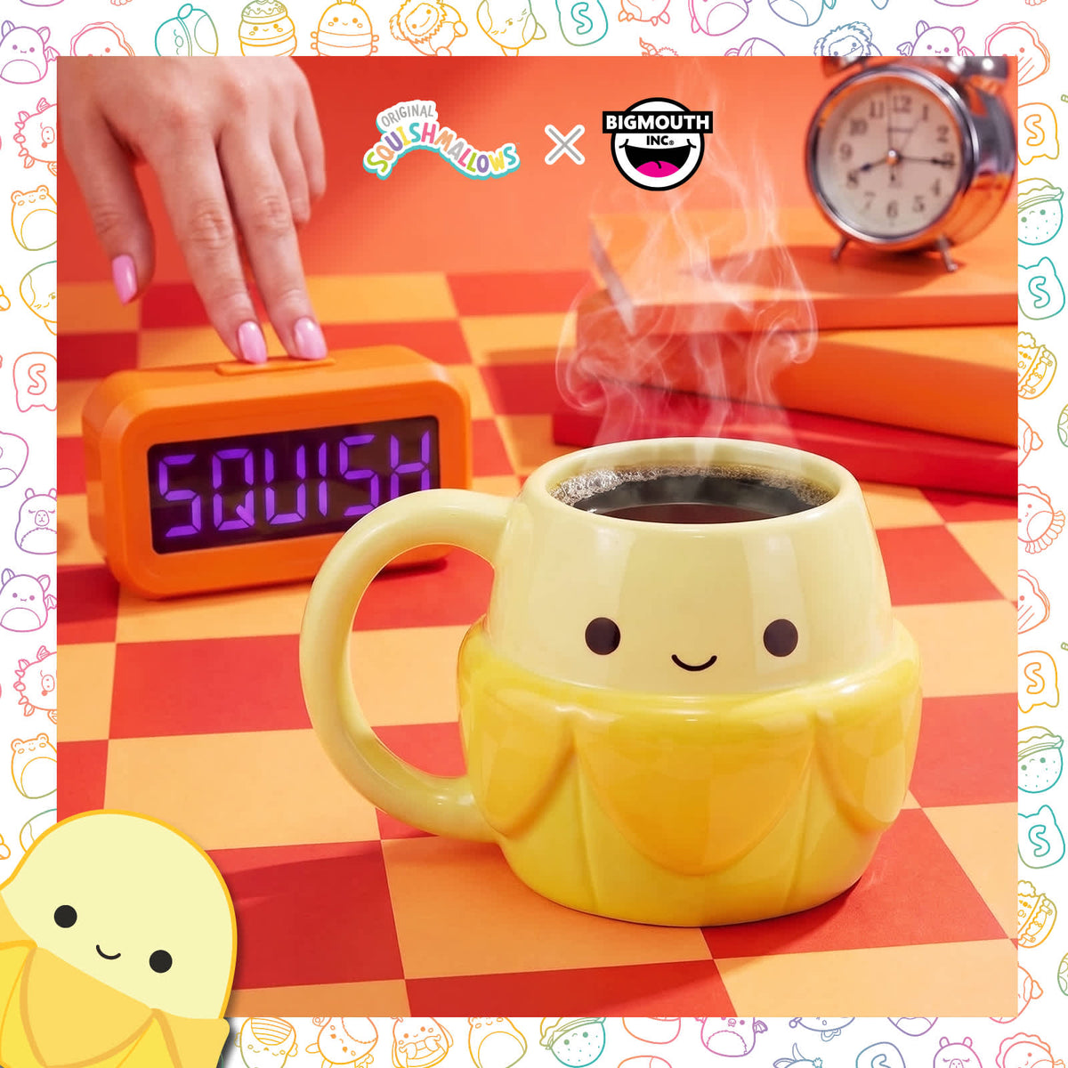 Squishmallows Junie the Banana Mug