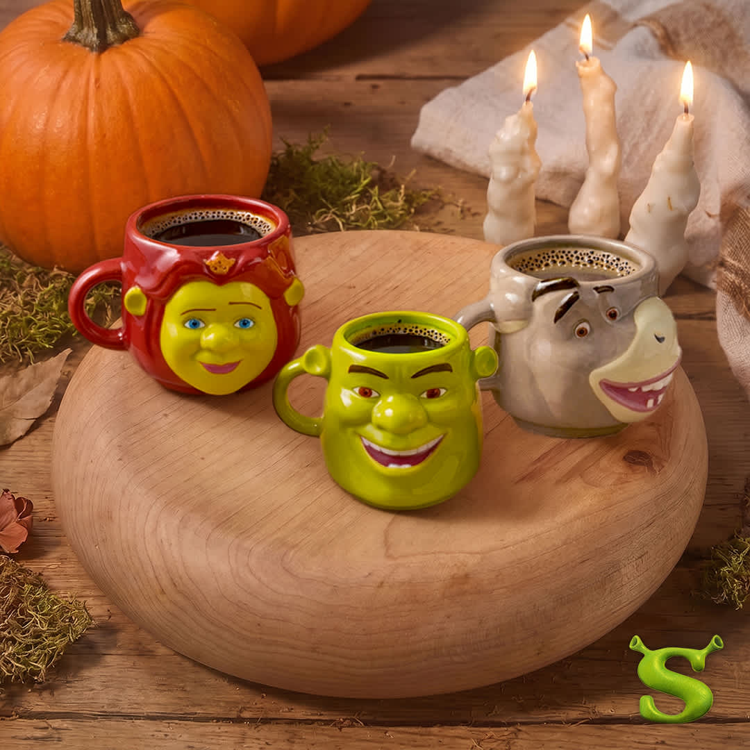 Shrek Collectible Espresso Mug Blind Box - 3 oz, 1 of 3 Styles