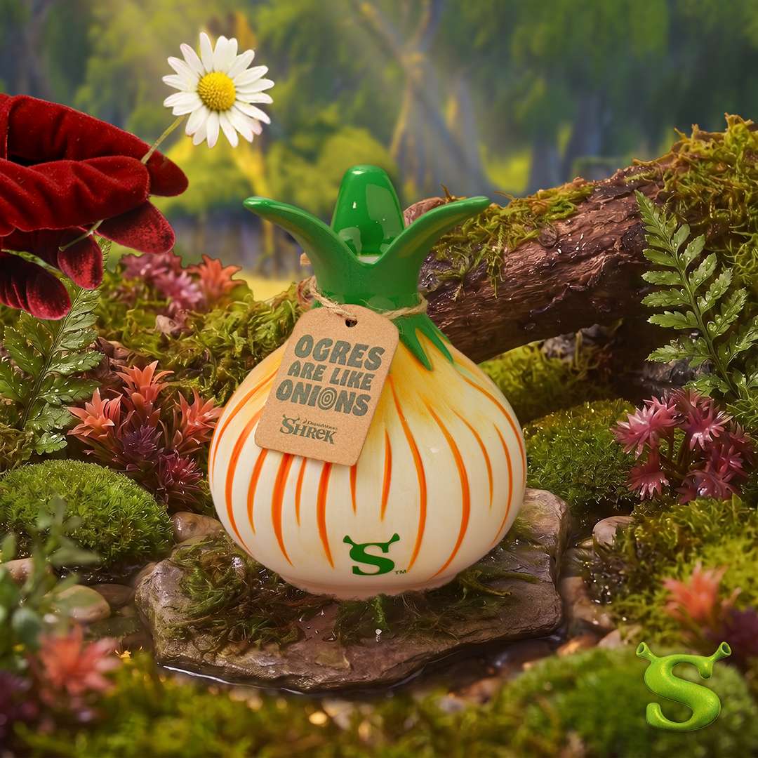 Shrek Onion Vase - Ceramic