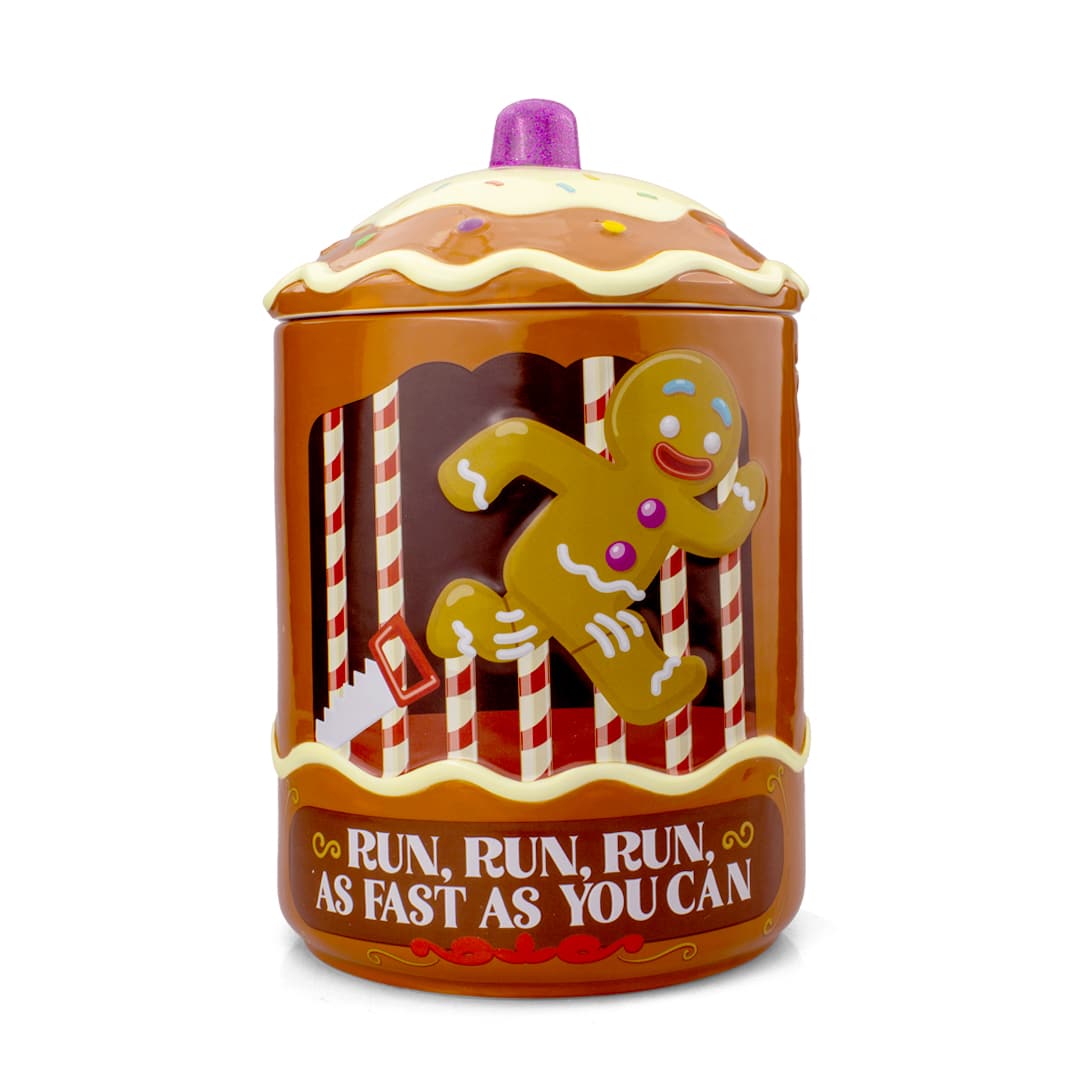 Shrek Gingy Cookie Jar with Fresh Seal Lid - Ceramic
