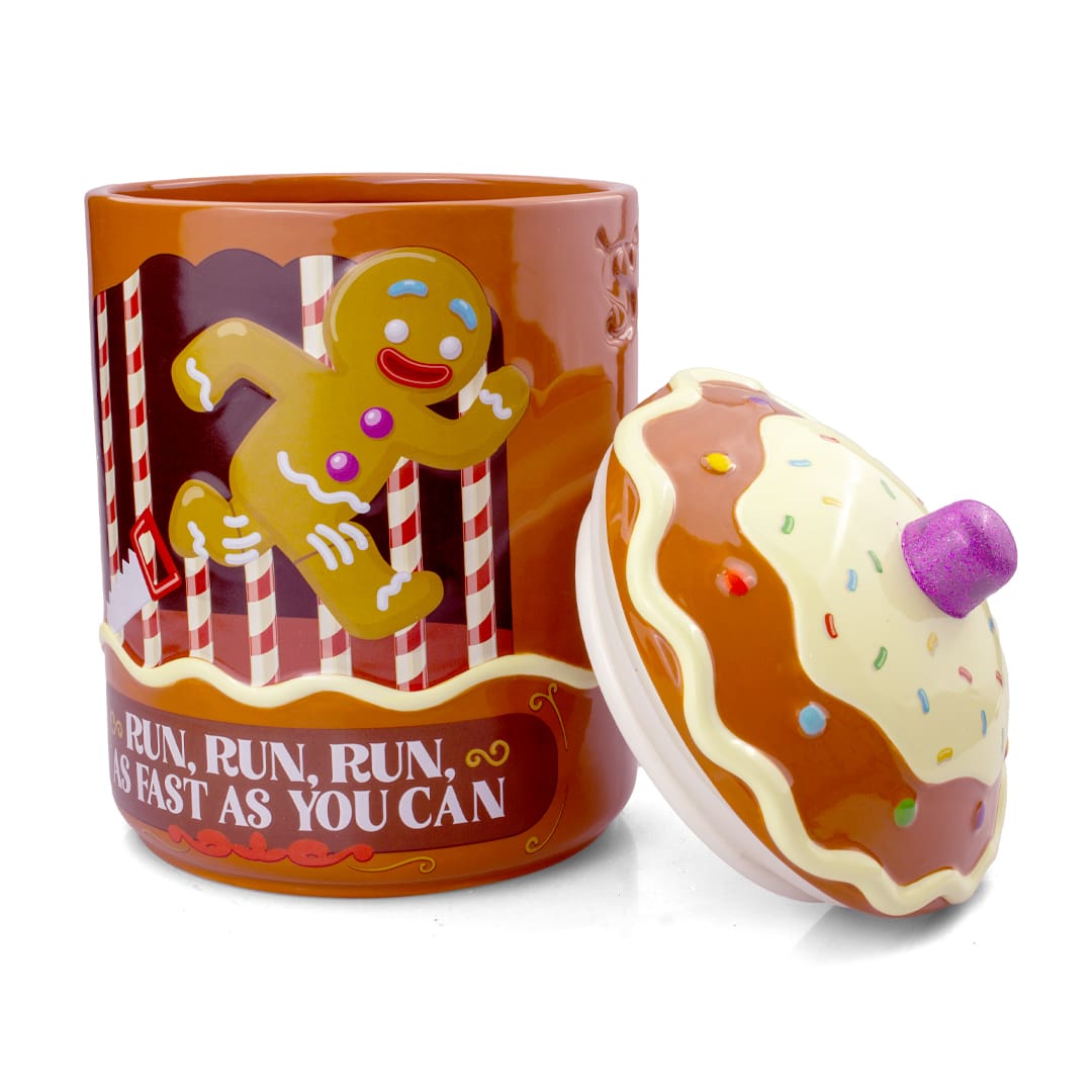 Shrek Gingy Cookie Jar with Fresh Seal Lid - Ceramic