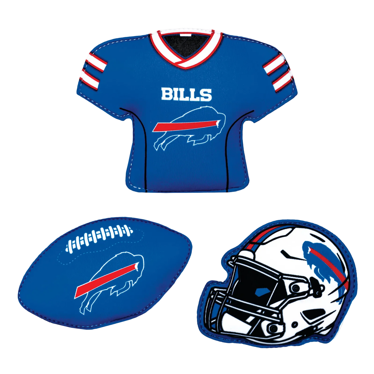 NFL Neoprene Diving Toys - Buffalo Bills (Set of 3)