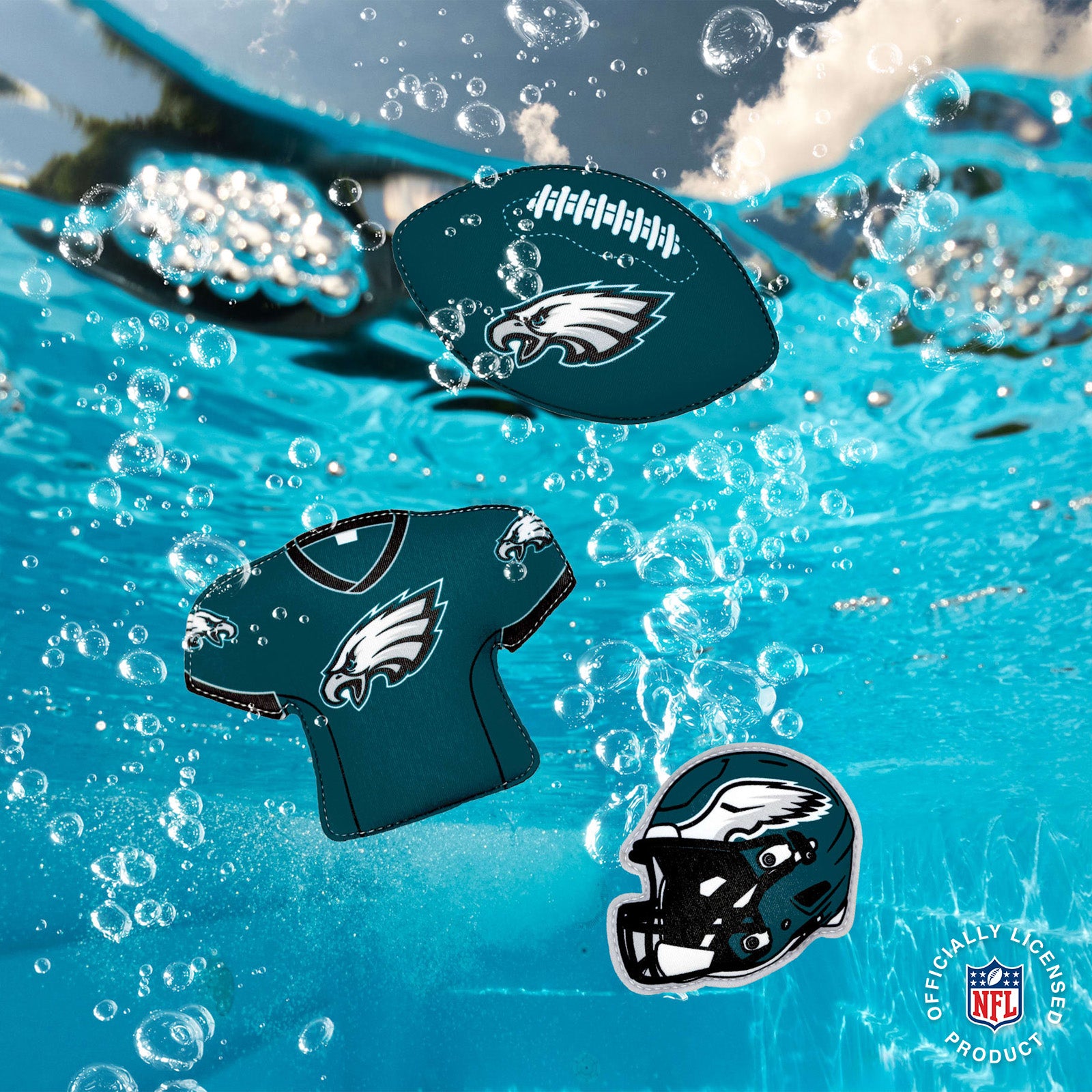 NFL Neoprene Diving Toys - Philadelphia Eagles (Set of 3)