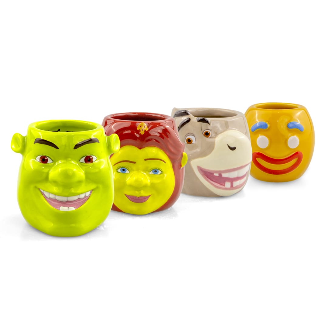 Shrek Character Shot Glass Set - 4 Piece