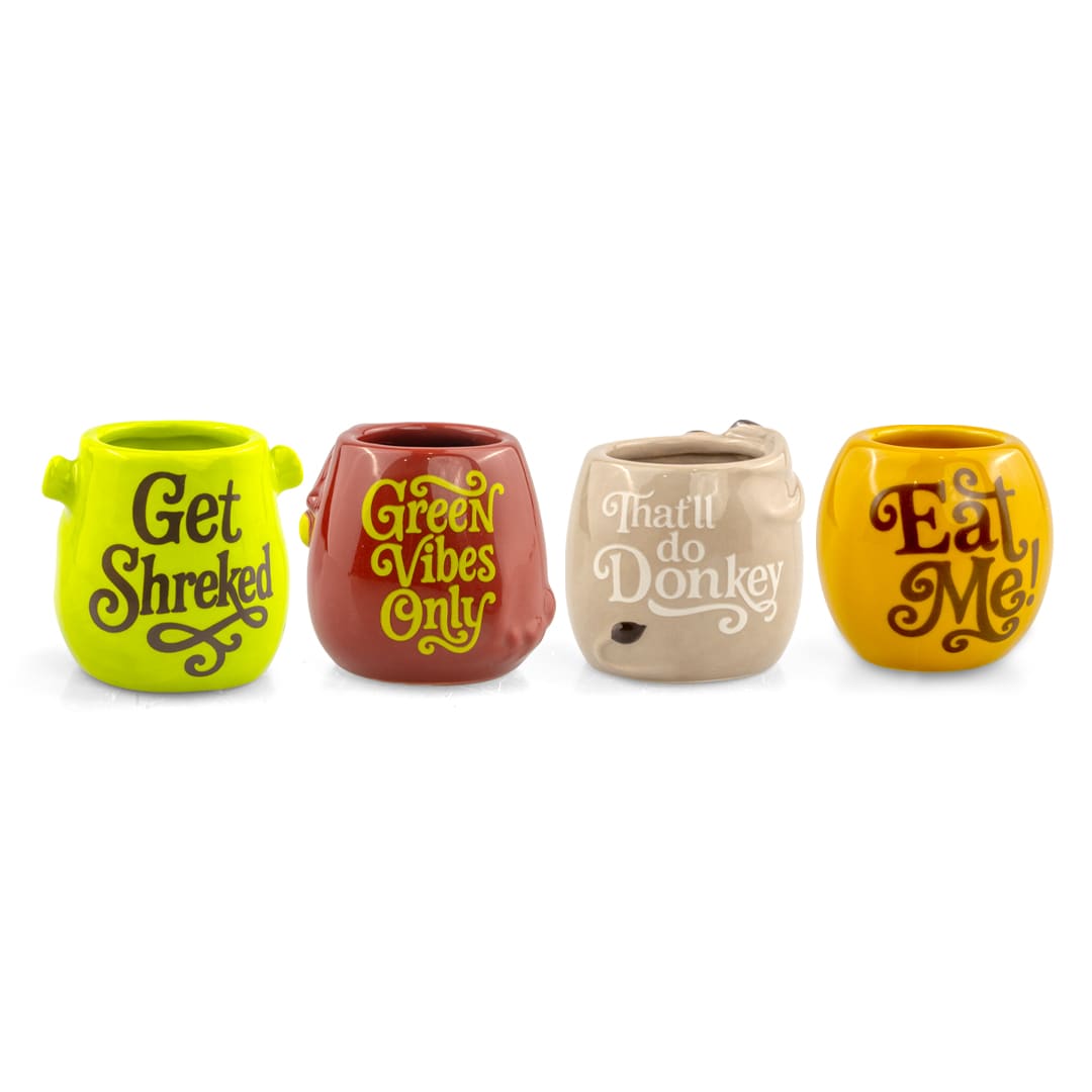 Shrek Character Shot Glass Set - 4 Piece