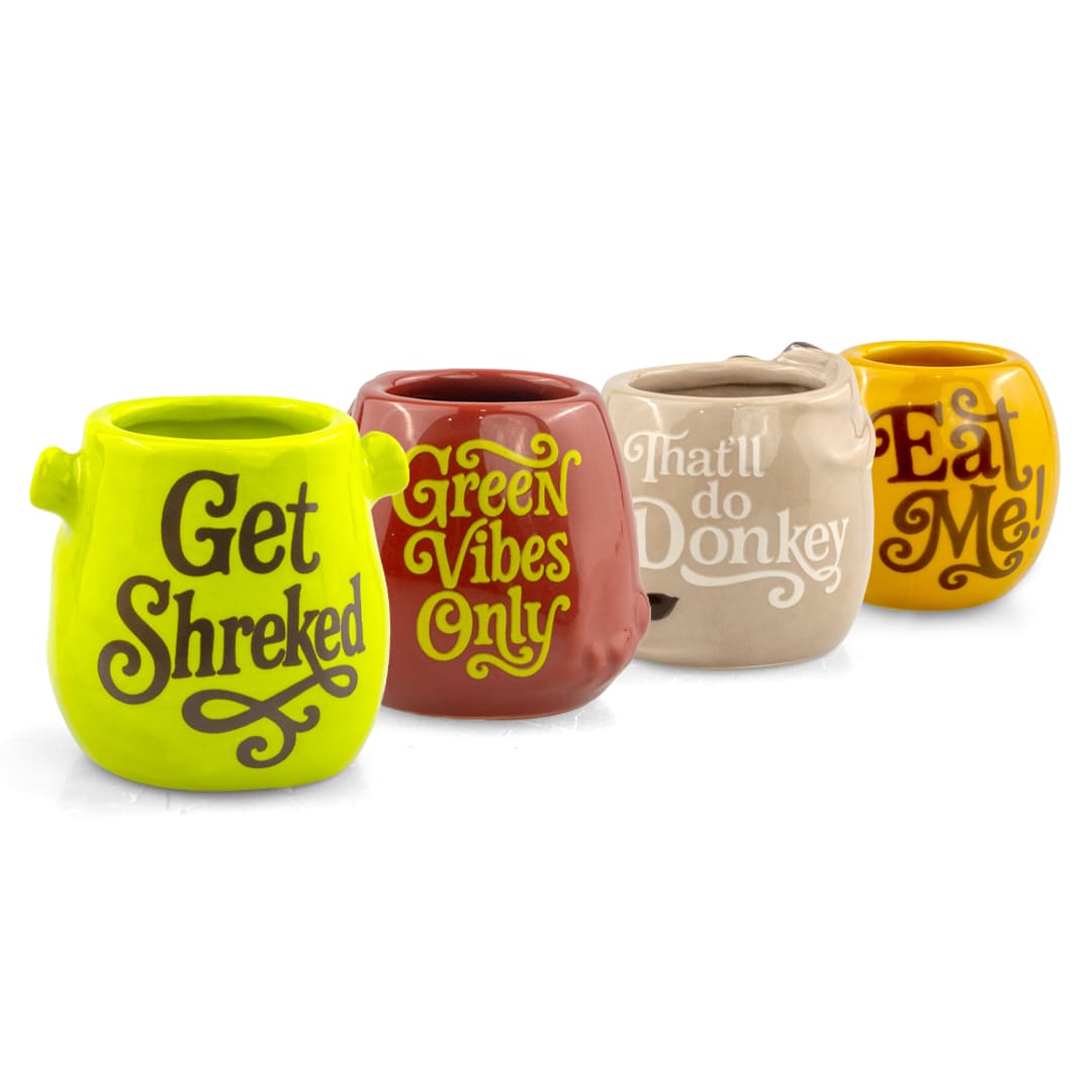 Shrek Character Shot Glass Set - 4 Piece