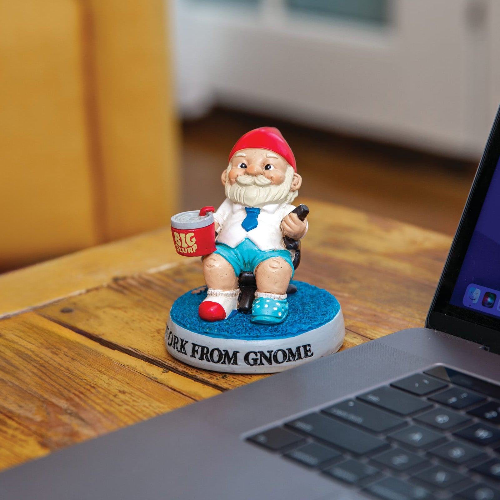 Male Work From Home - Desktop Gnome