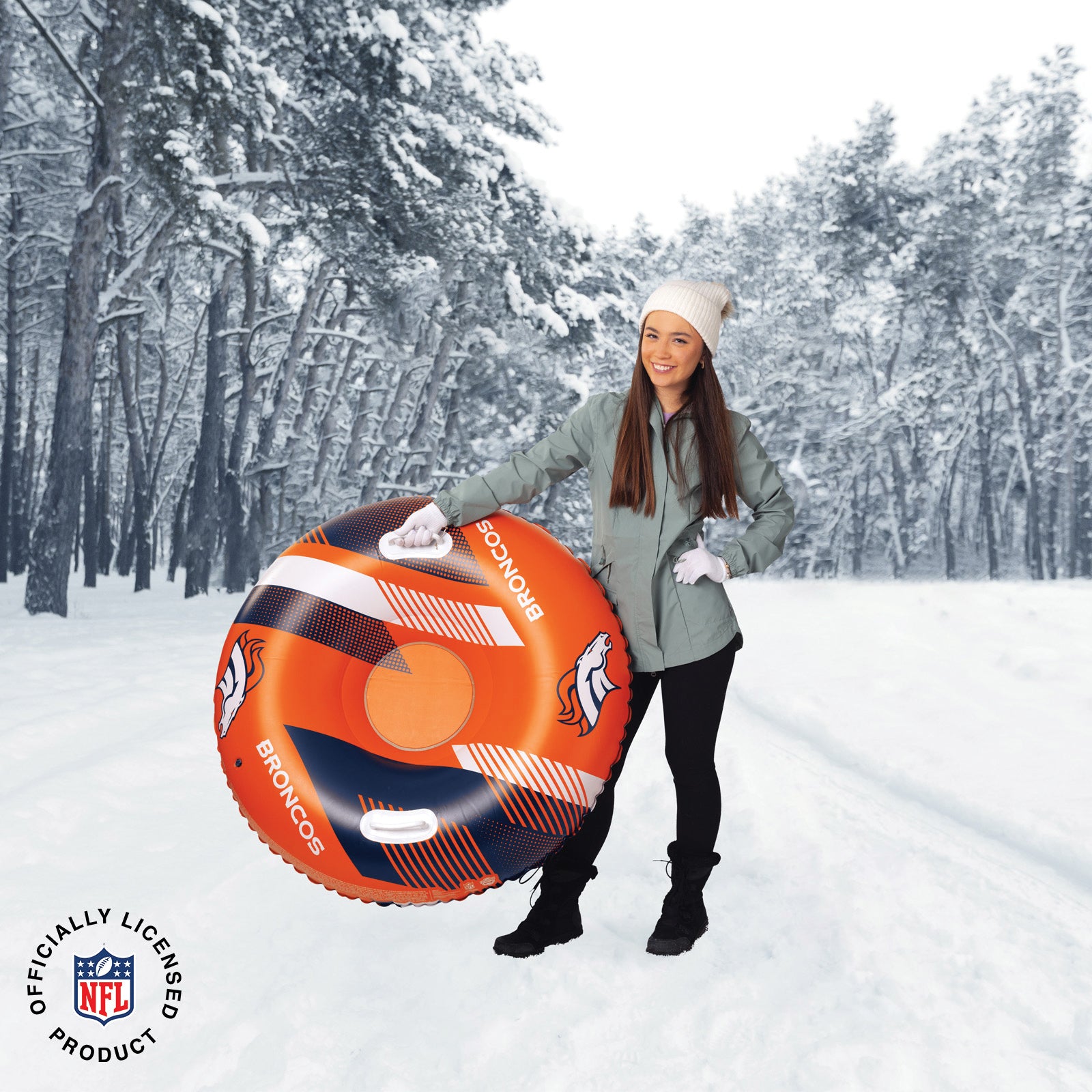 BigMouth Inc. Denver Broncos Snow Tube - Thumbnail 4