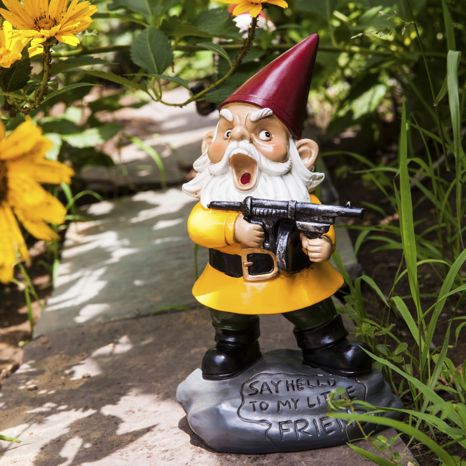 The Angry Little Garden Gnome