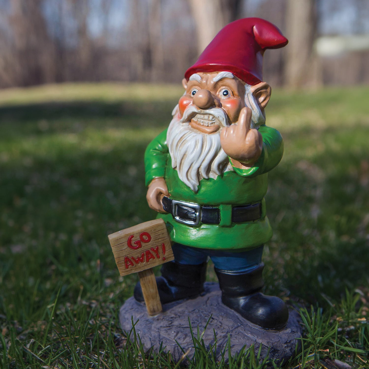 The Go Away Garden Gnome
