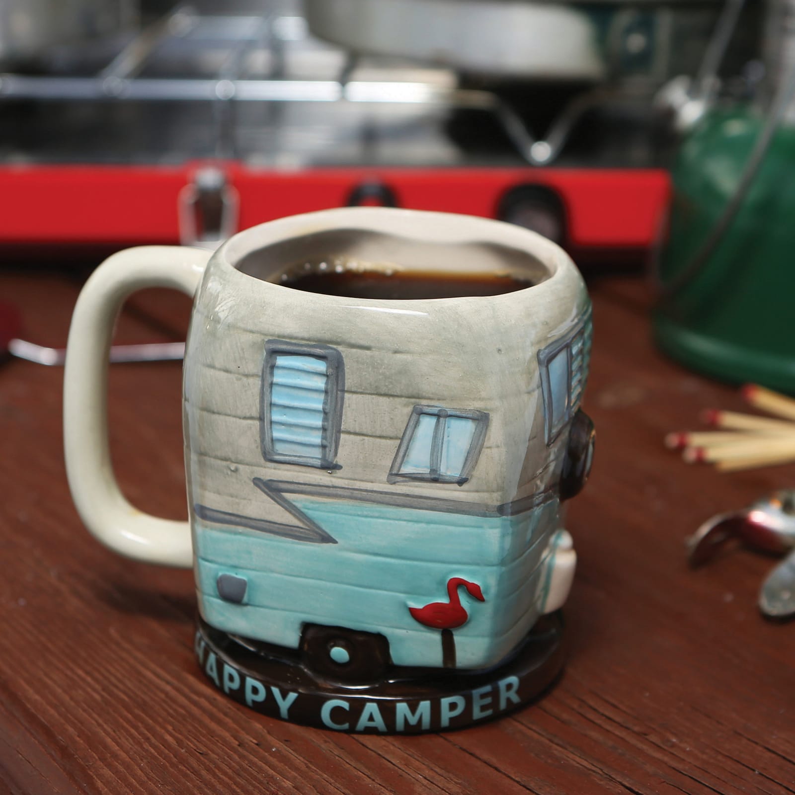 BigMouth Inc. The Happy Camper Coffee Mug - Thumbnail 4