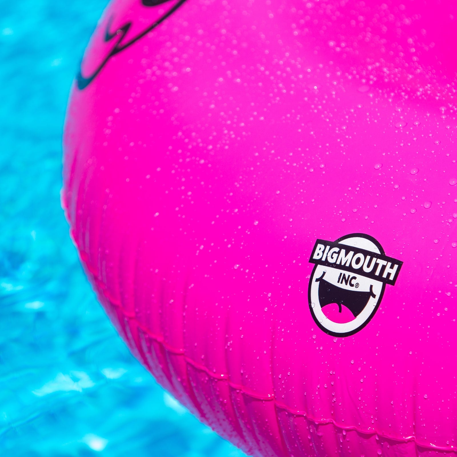 Giant Pink Flamingo Pool Float - Main Image