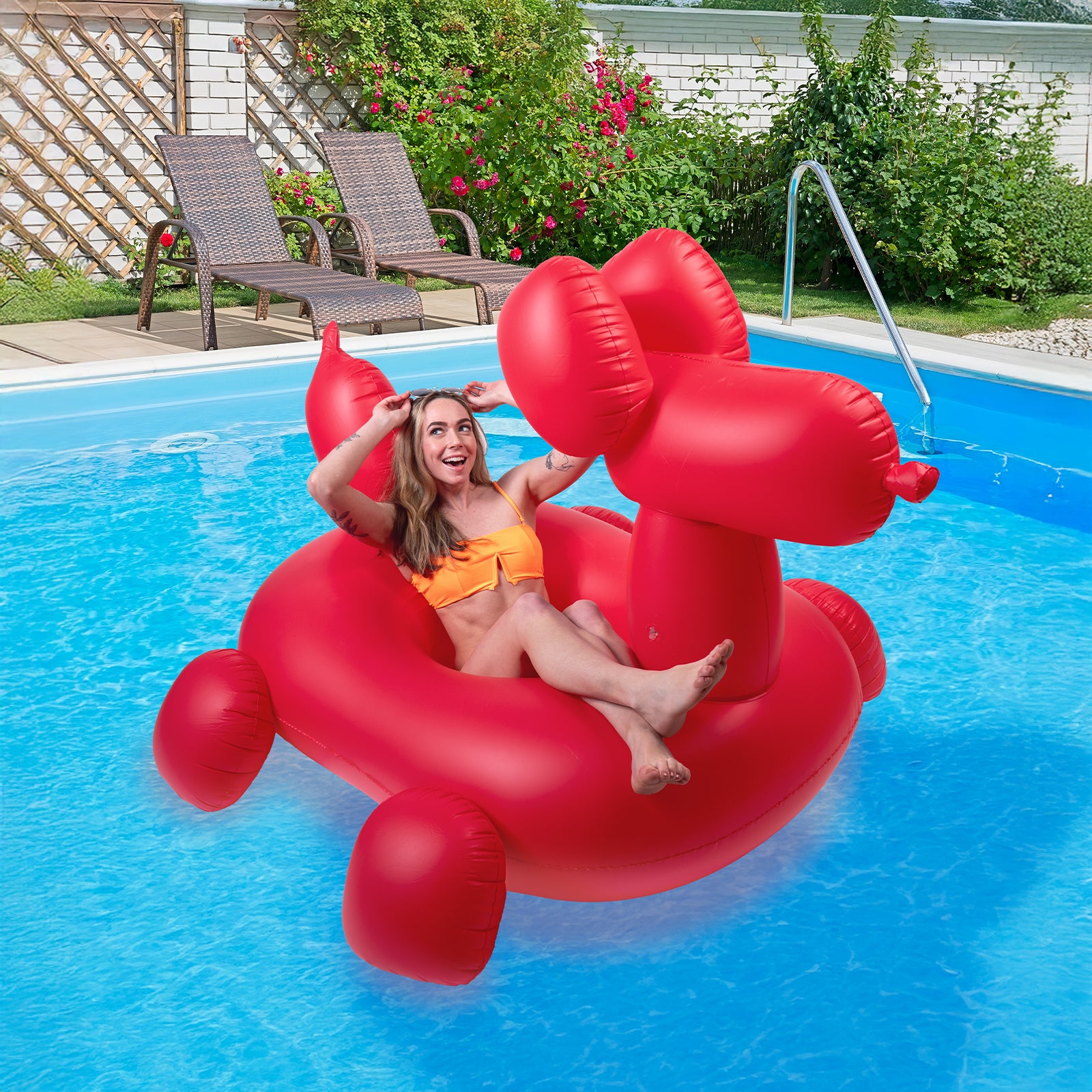 Biggest Inflatable Pool Toy Large Swimming Pool Floats BigMouth