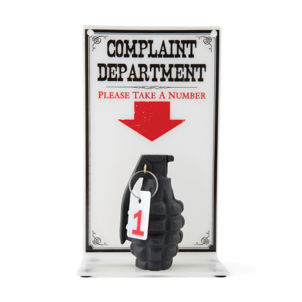 tobacco complaint department The Complaint Dept Sign