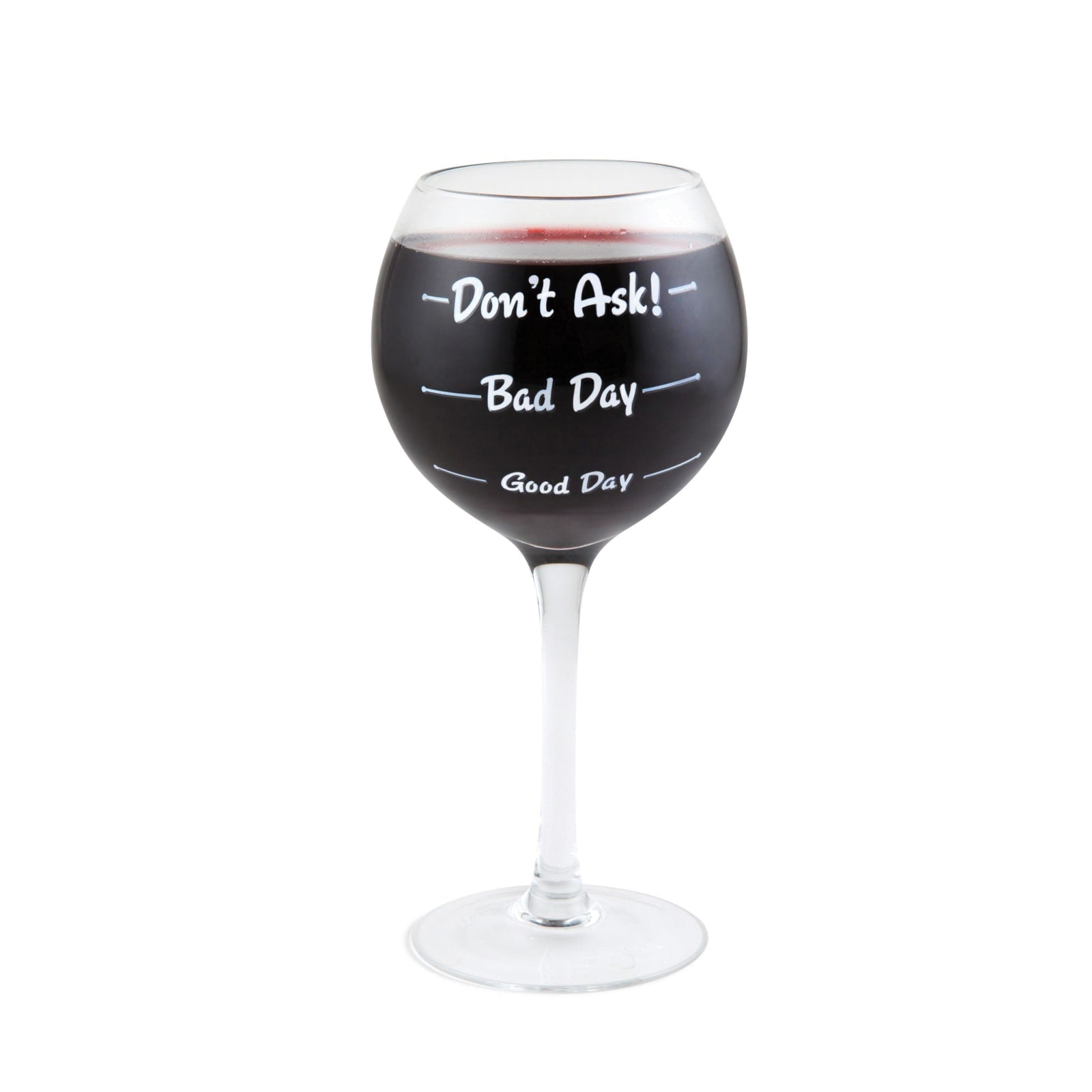 The How Was Your Day Wine Glass