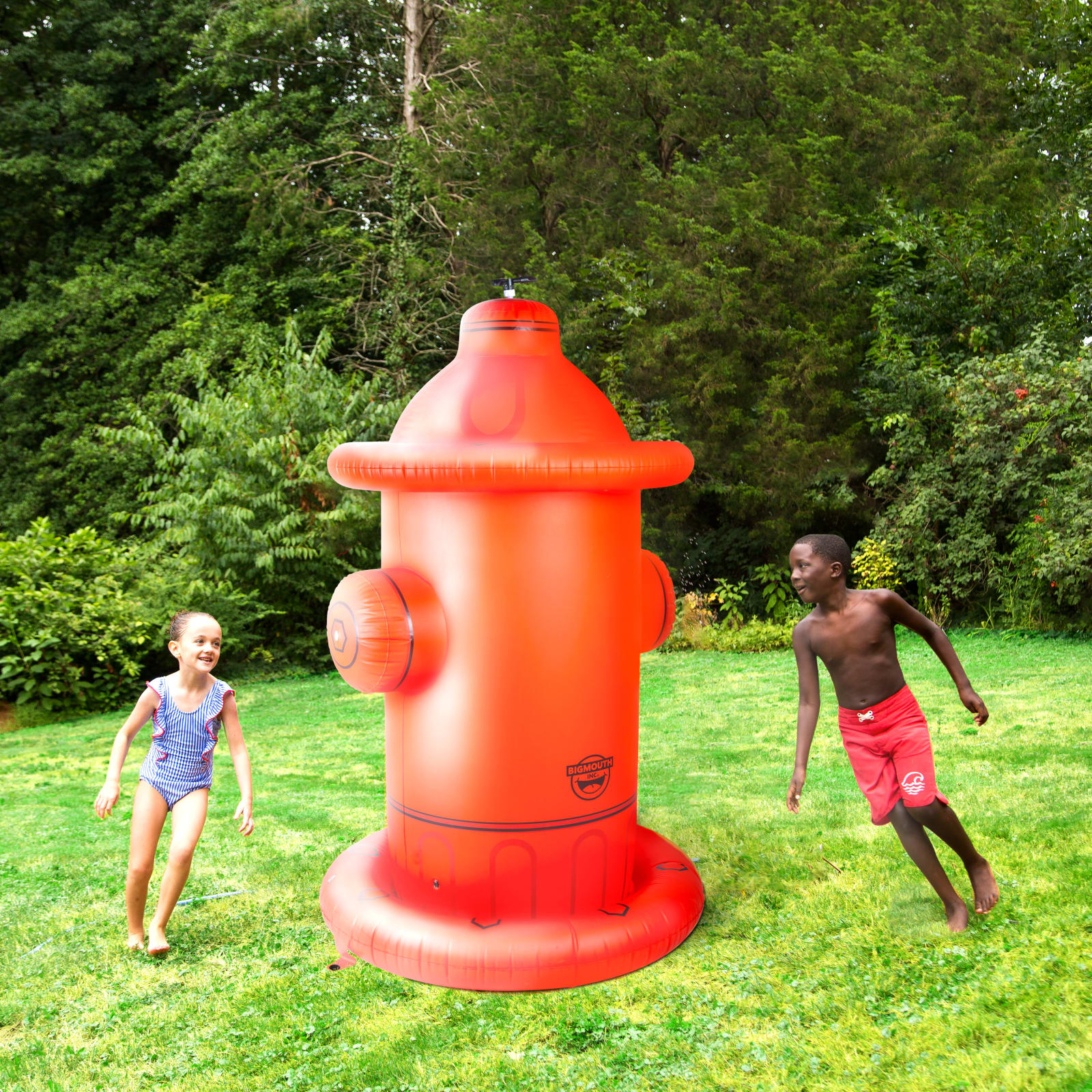 Ginormous Fire Hydrant Yard Sprinkler