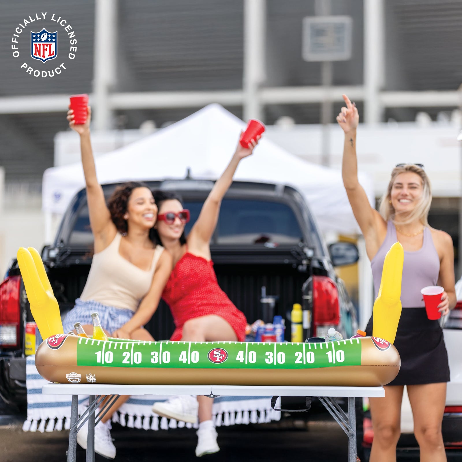 San Francisco 49ers 4ft inflatable Buffet
