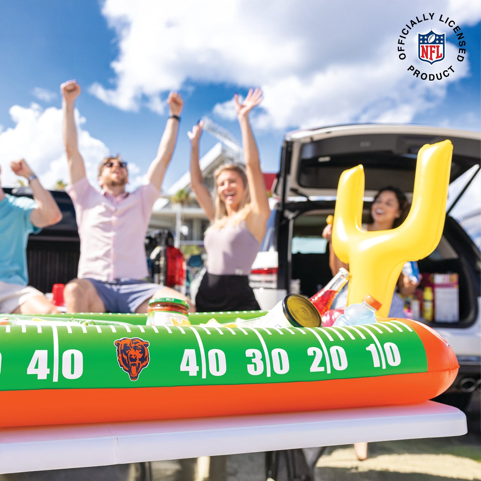 Chicago Bears 4ft inflatable Buffet