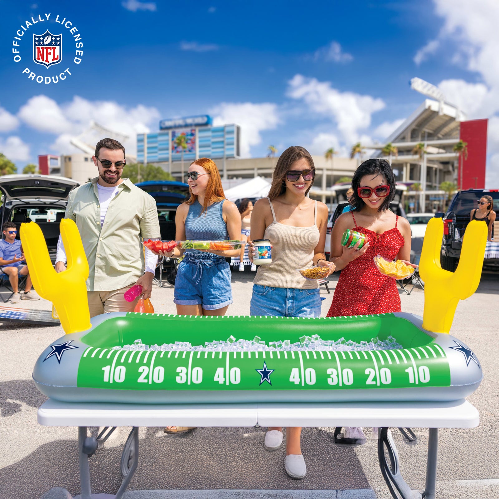 Dallas Cowboys 4ft inflatable Buffet