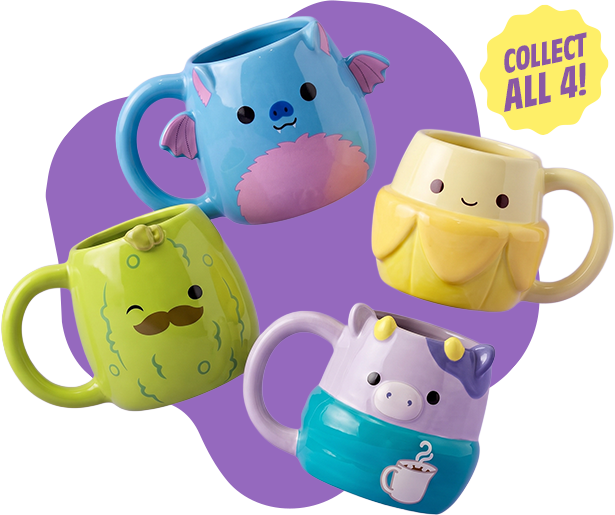 Squishmallows Café Collection — Full Set