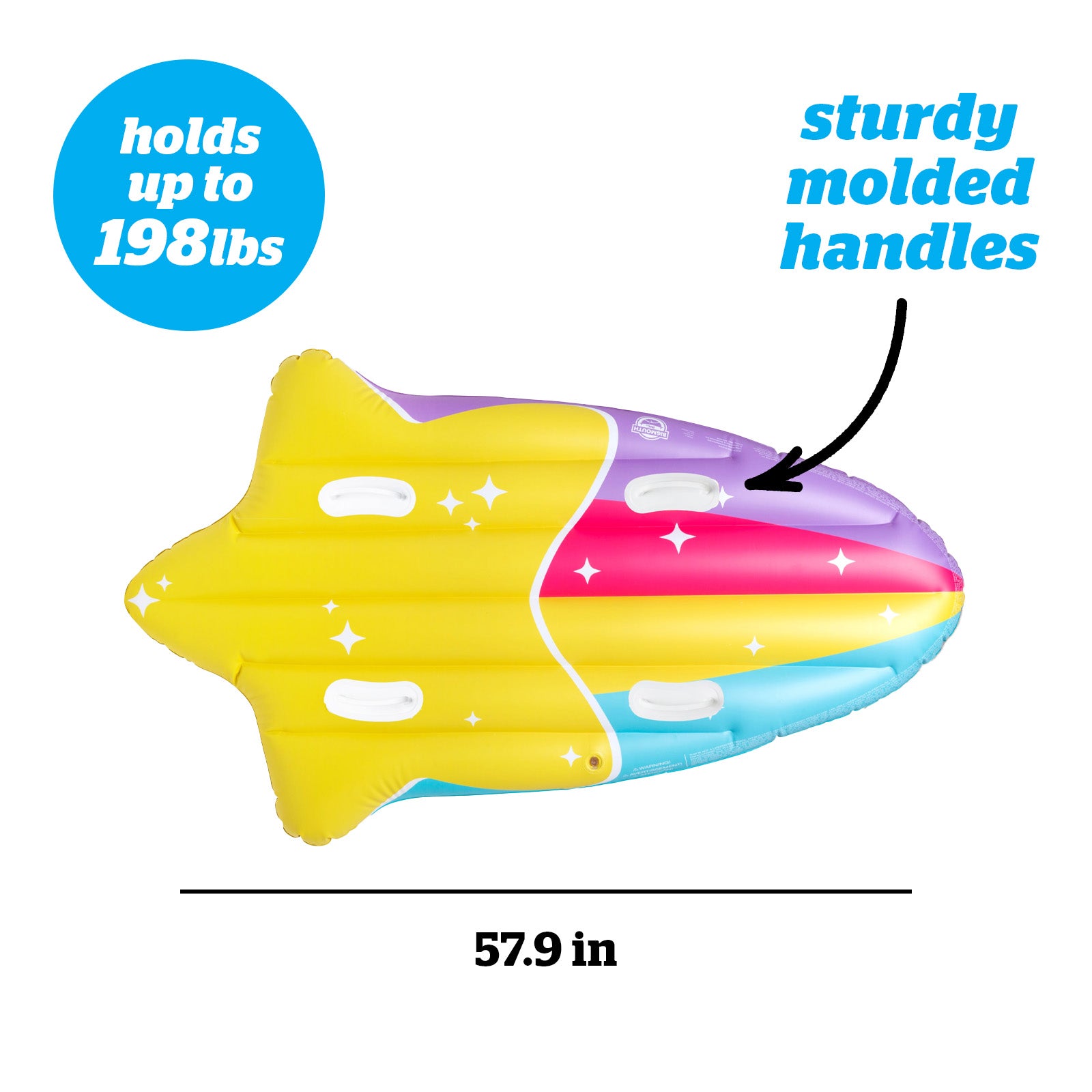 Shooting Star Double Person Snow Tube