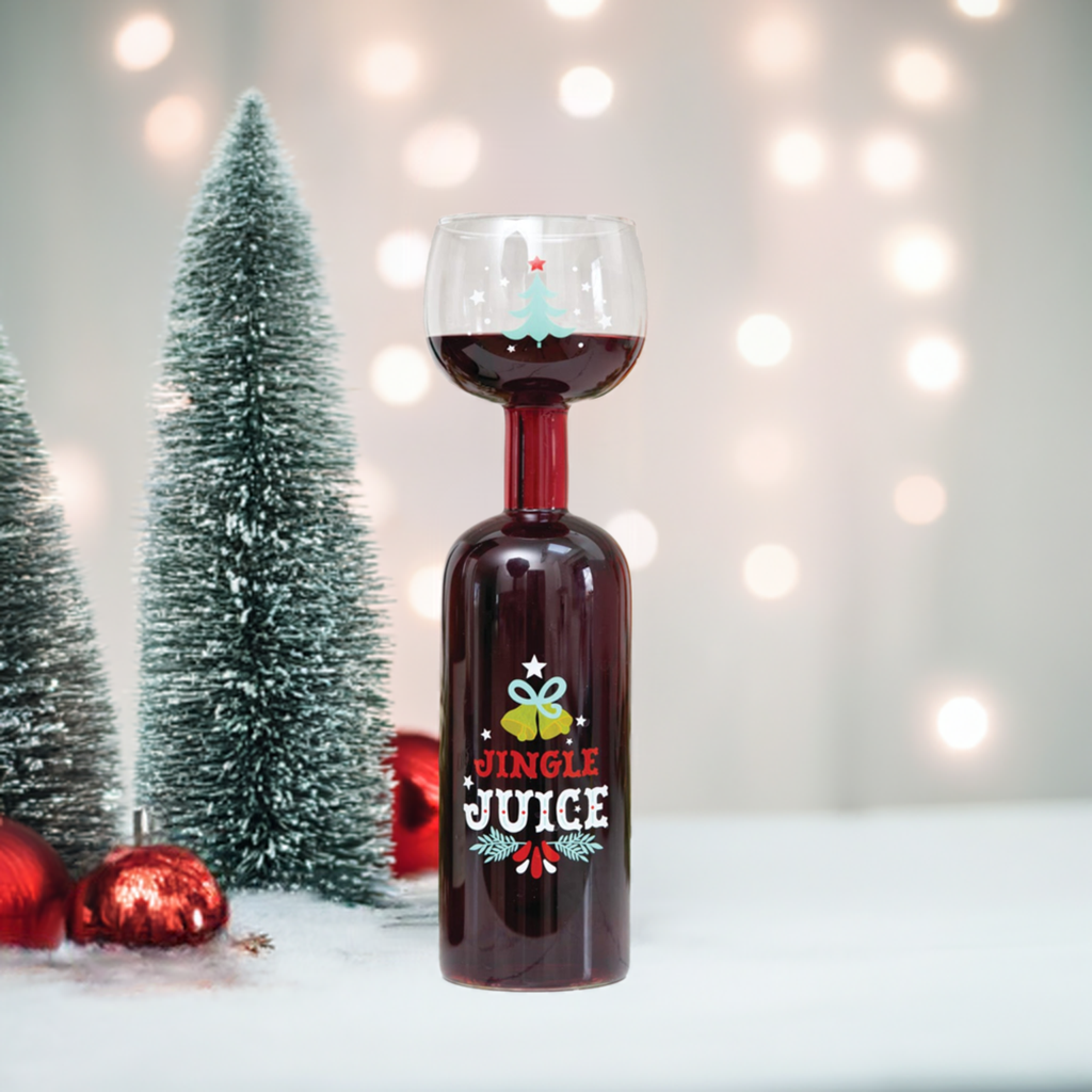 BigMouth 'Jingle Juice' Wine Glass